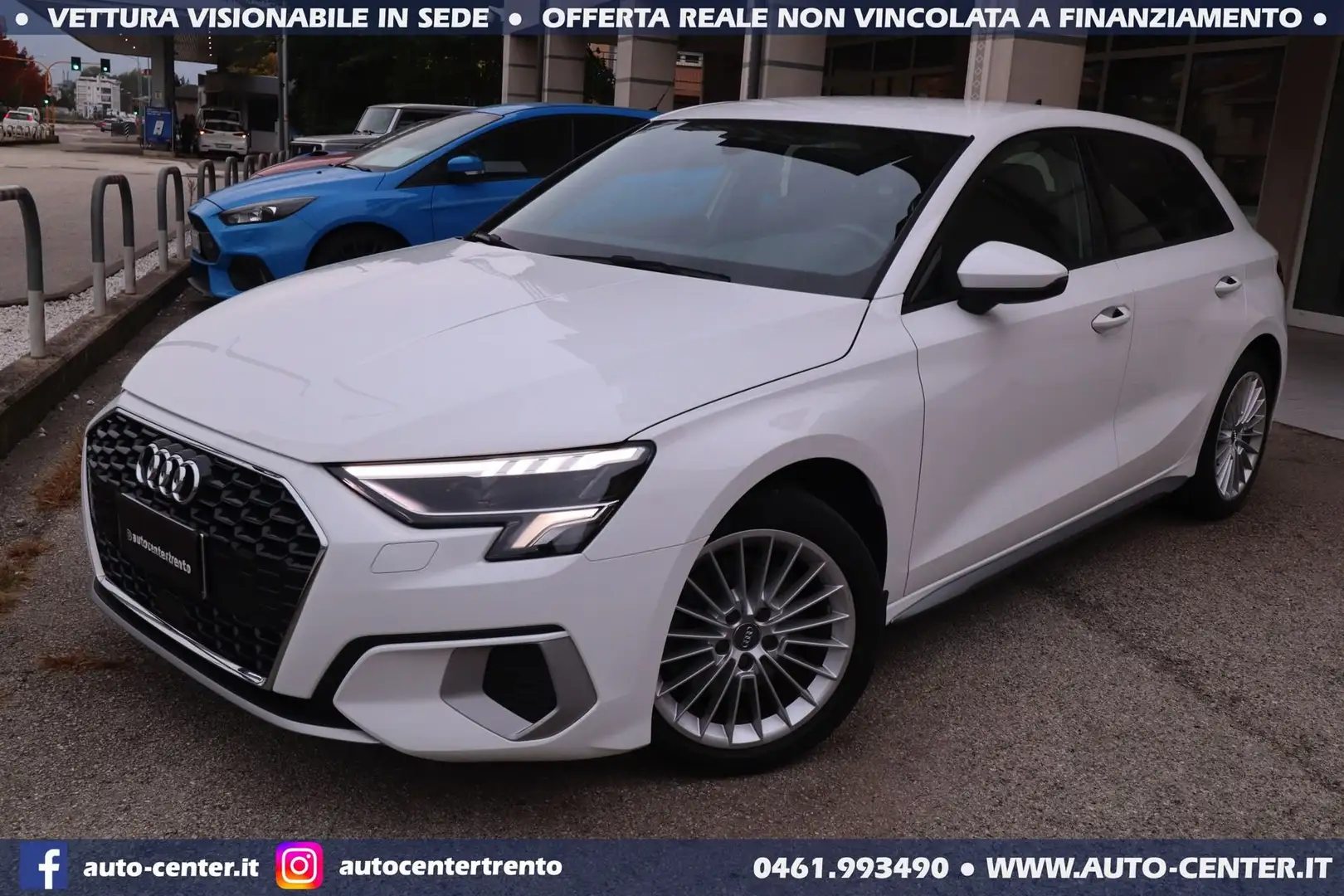 Audi A3 Sportback 35 TFSI Advanced LED 1.5 150CV Blanc - 2