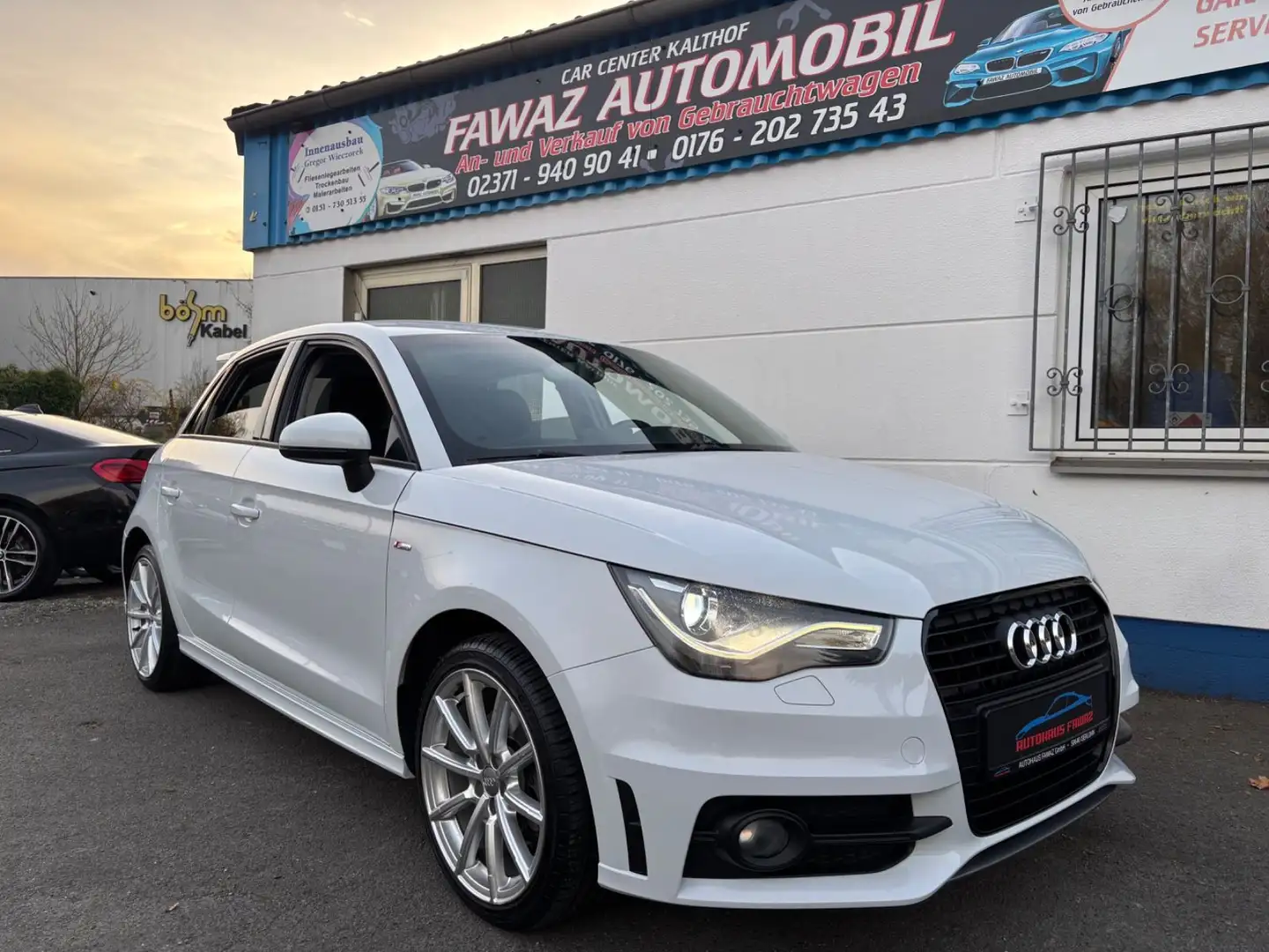 Audi A1 Sportback S-line *PDC*NAVI*SHZ Weiß - 1