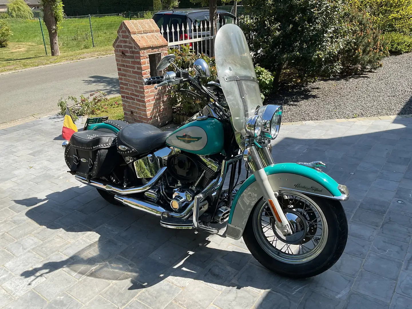 Harley-Davidson Softail Haritage Softail Зелёный - 2
