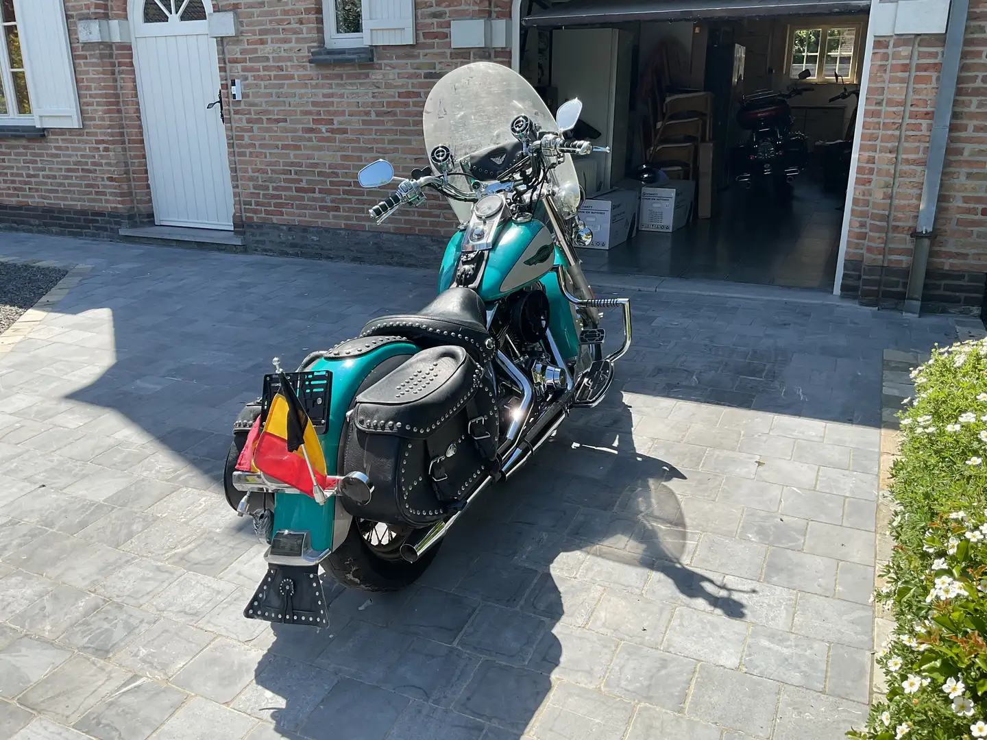 Harley-Davidson Softail Haritage Softail Зелёный - 1