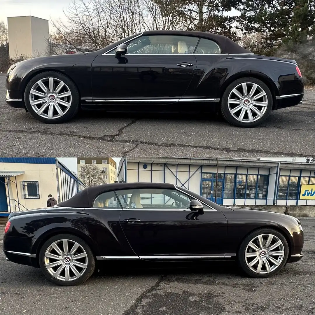 Bentley Continental GTC ContinentalGTC Cabrio 4.0 V8 4WD Luftfederung Marrón - 2