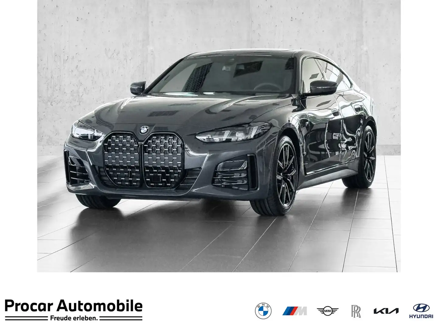 BMW 430 i xDrive M-SPORT+HUD+ACC+360°KAM+RFK+NAVI+LM Grigio - 1