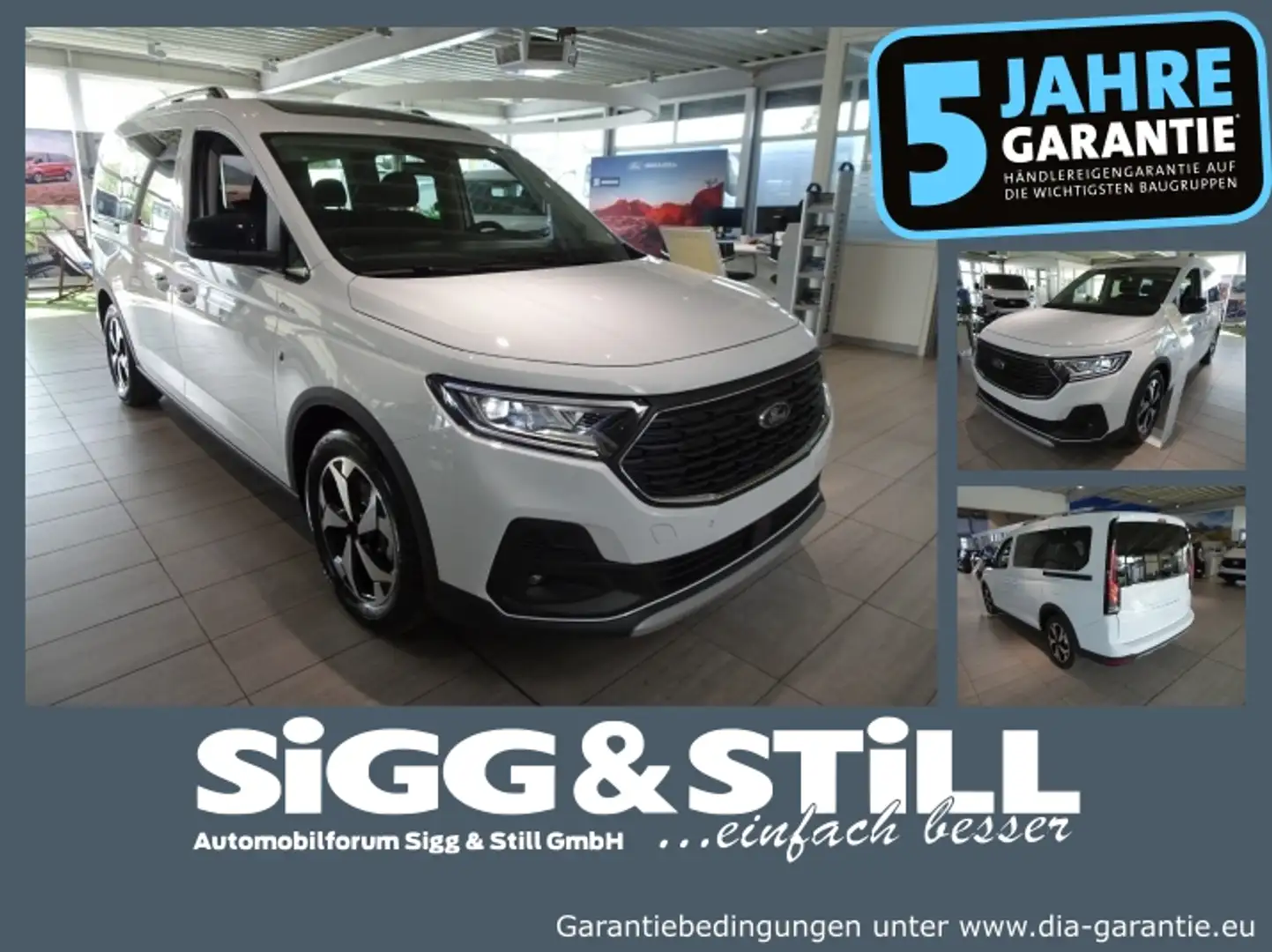 Ford Grand Tourneo Connect Active 2.0 AWD 7-SITZ*PANO Blanc - 1
