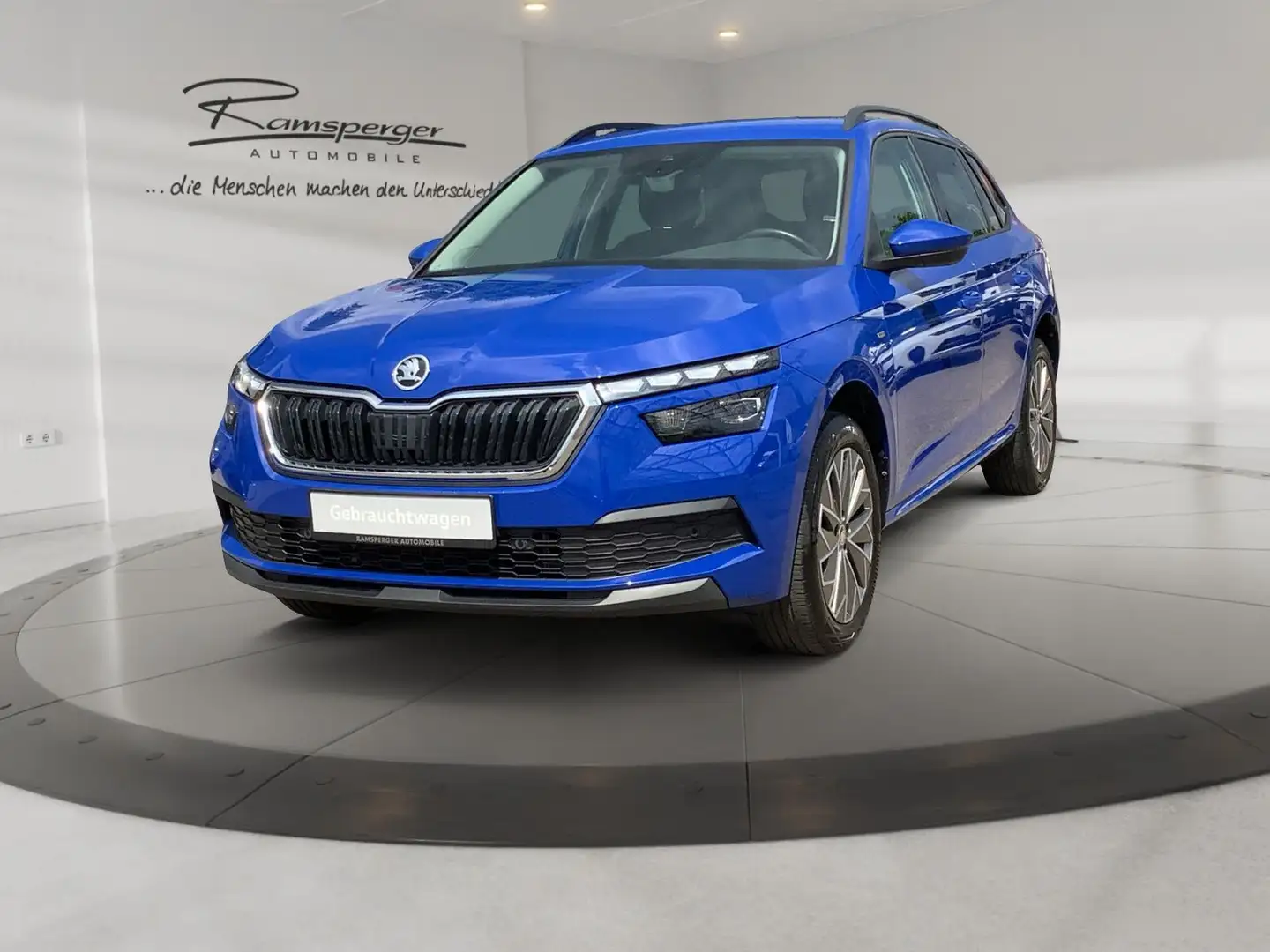 Skoda Kamiq 1.0 TSI DSG CLEVER ACC LED APP SHZ PDC Blau - 2
