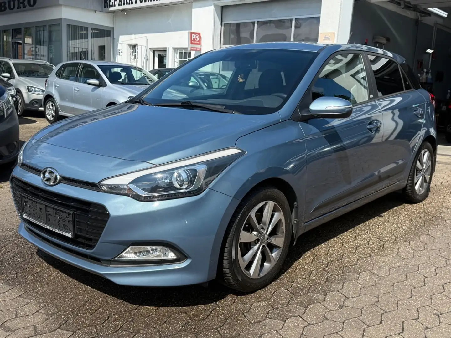 Hyundai i20 blue Passion*Navi*Cam*LED*Allwetterreifen Blau - 1