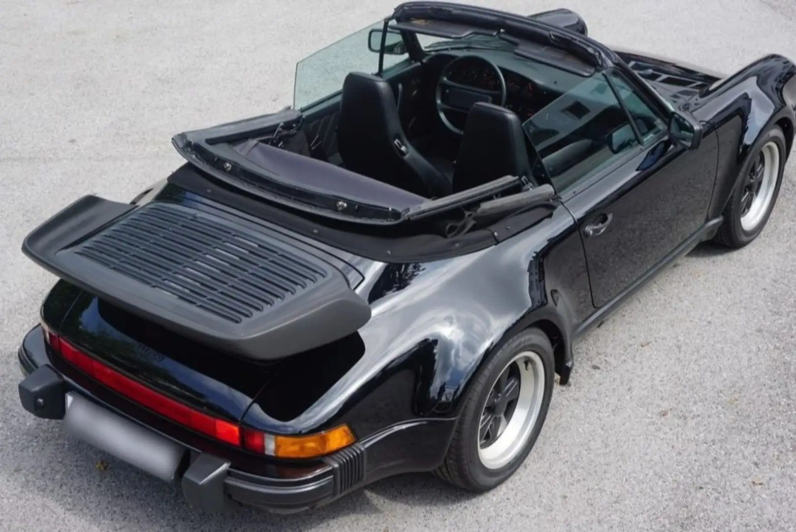 Porsche 930 3.3 Turbo Cabrio Černá - 1