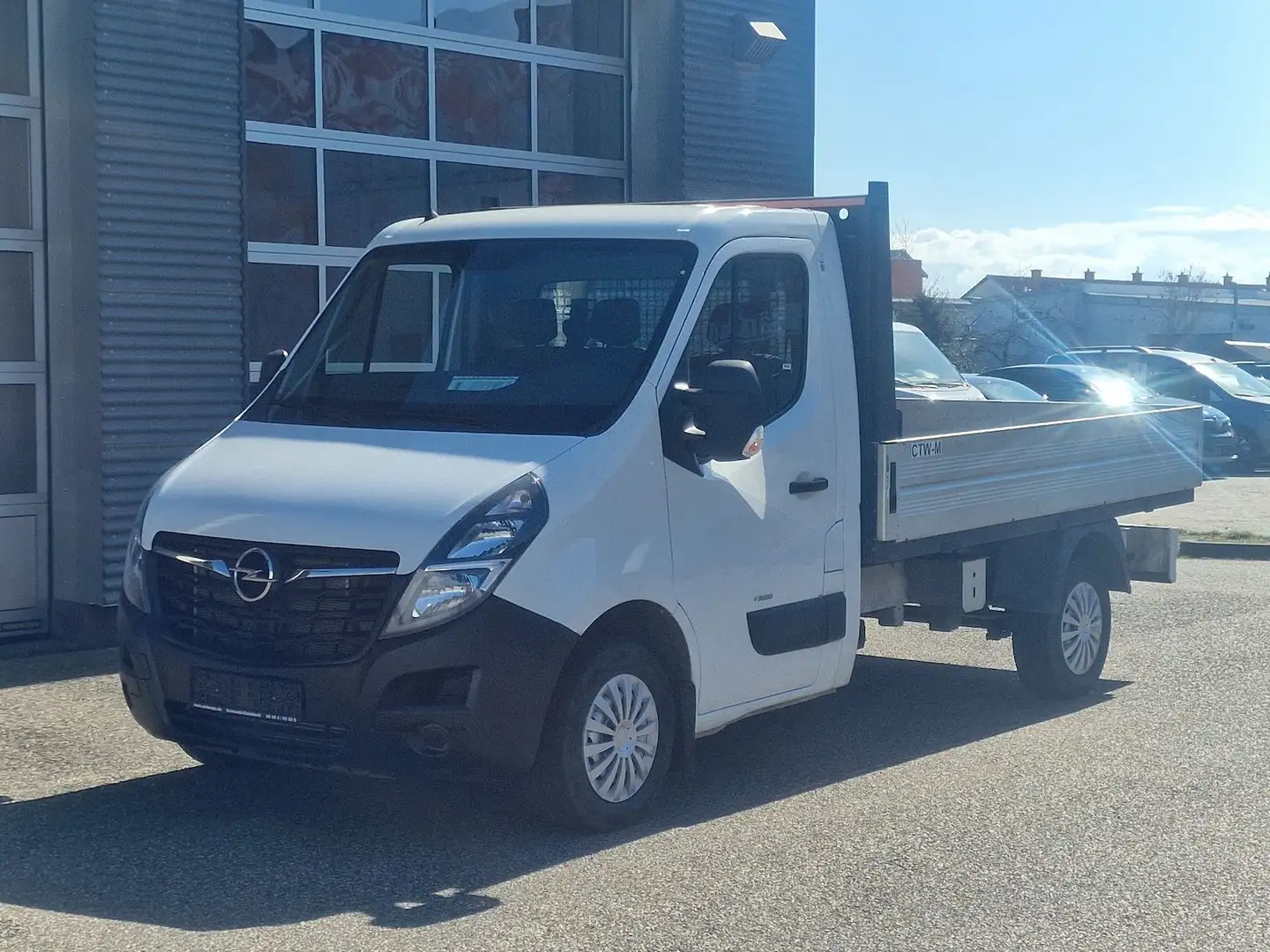 Opel Movano Pritsche L2H1 3,5t Klima Weiß - 1