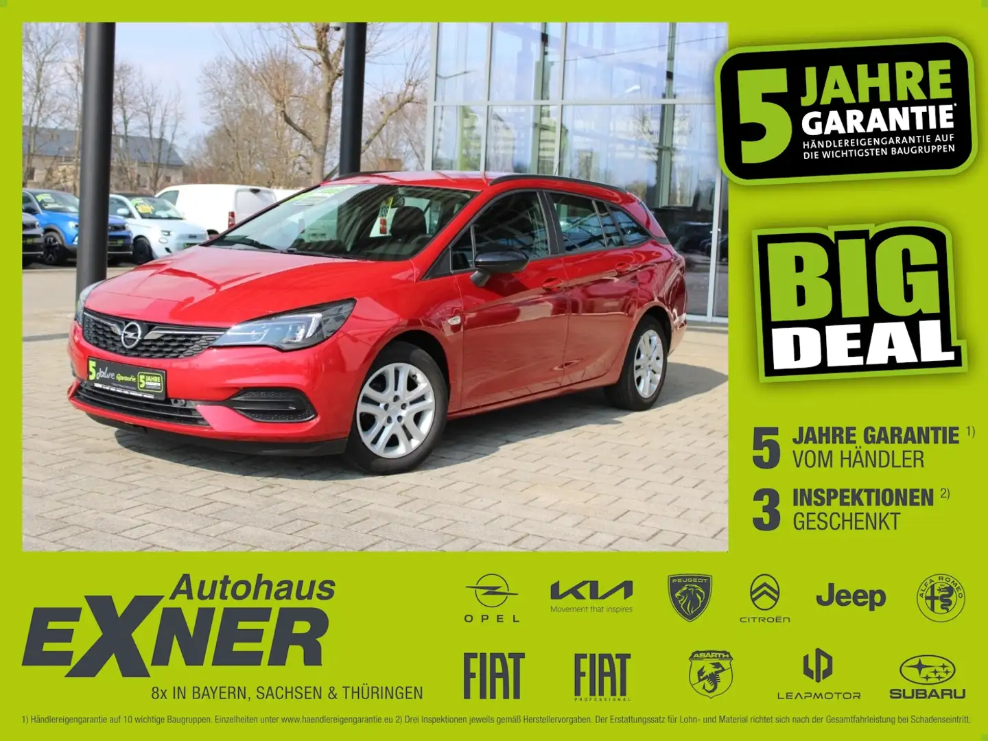 Opel Astra K Sportstourer 1.2 Turbo EDITION *LED*PDC Rot - 1