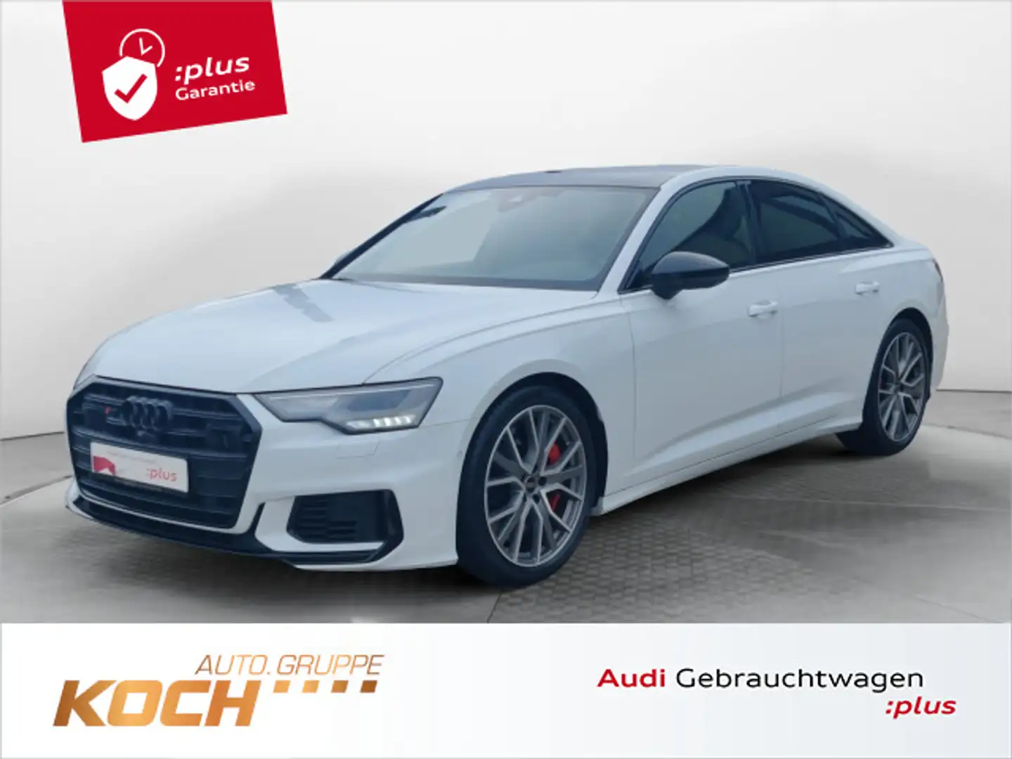 Audi S6 Limousine 55 TDI q. Tiptr., LED; Pano, AHK, S Weiß - 1