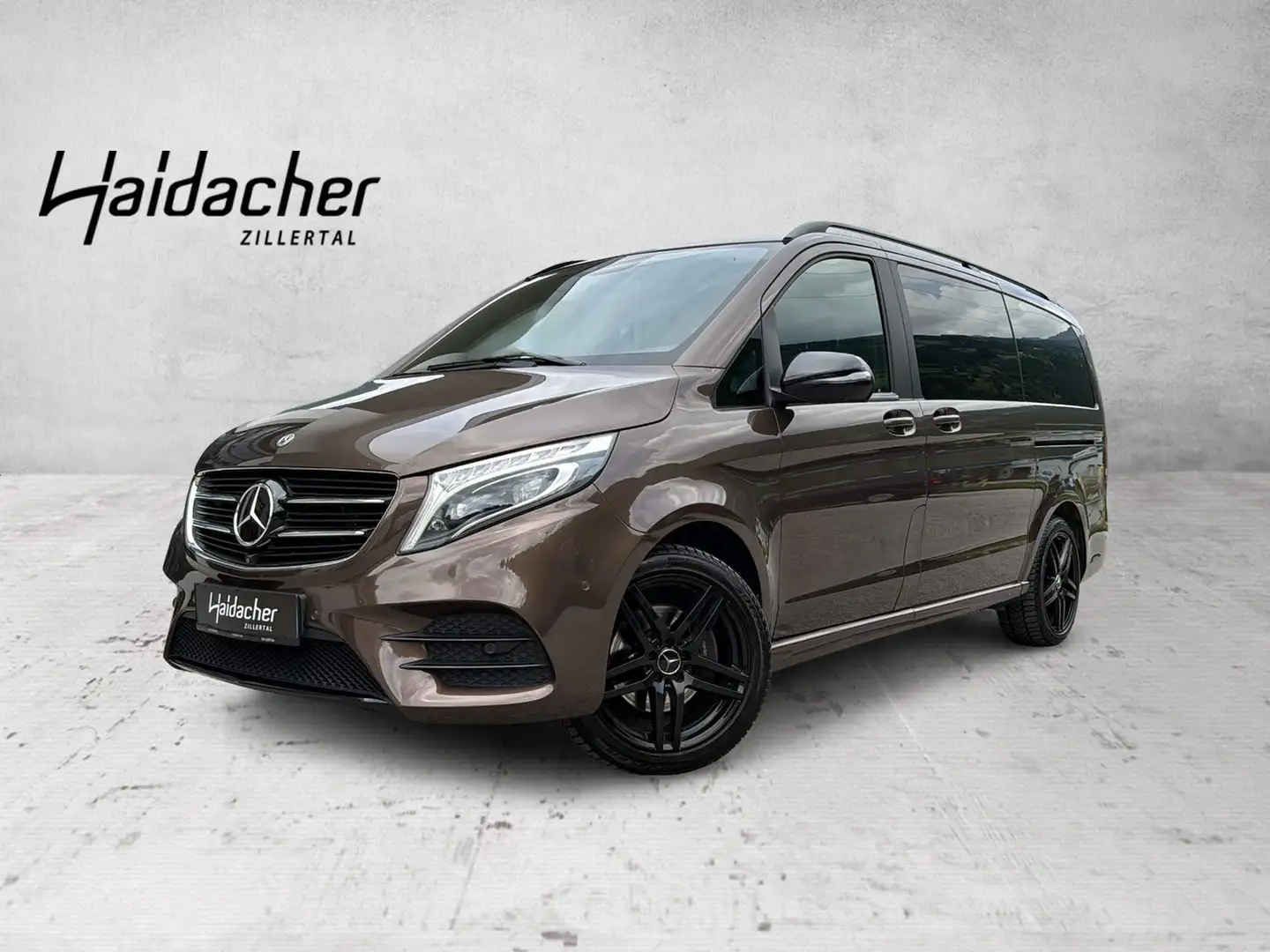 Mercedes-Benz V 250 d 4MATIC AVANTGARDE Lang AMG Night AUT RKam Marrón - 1