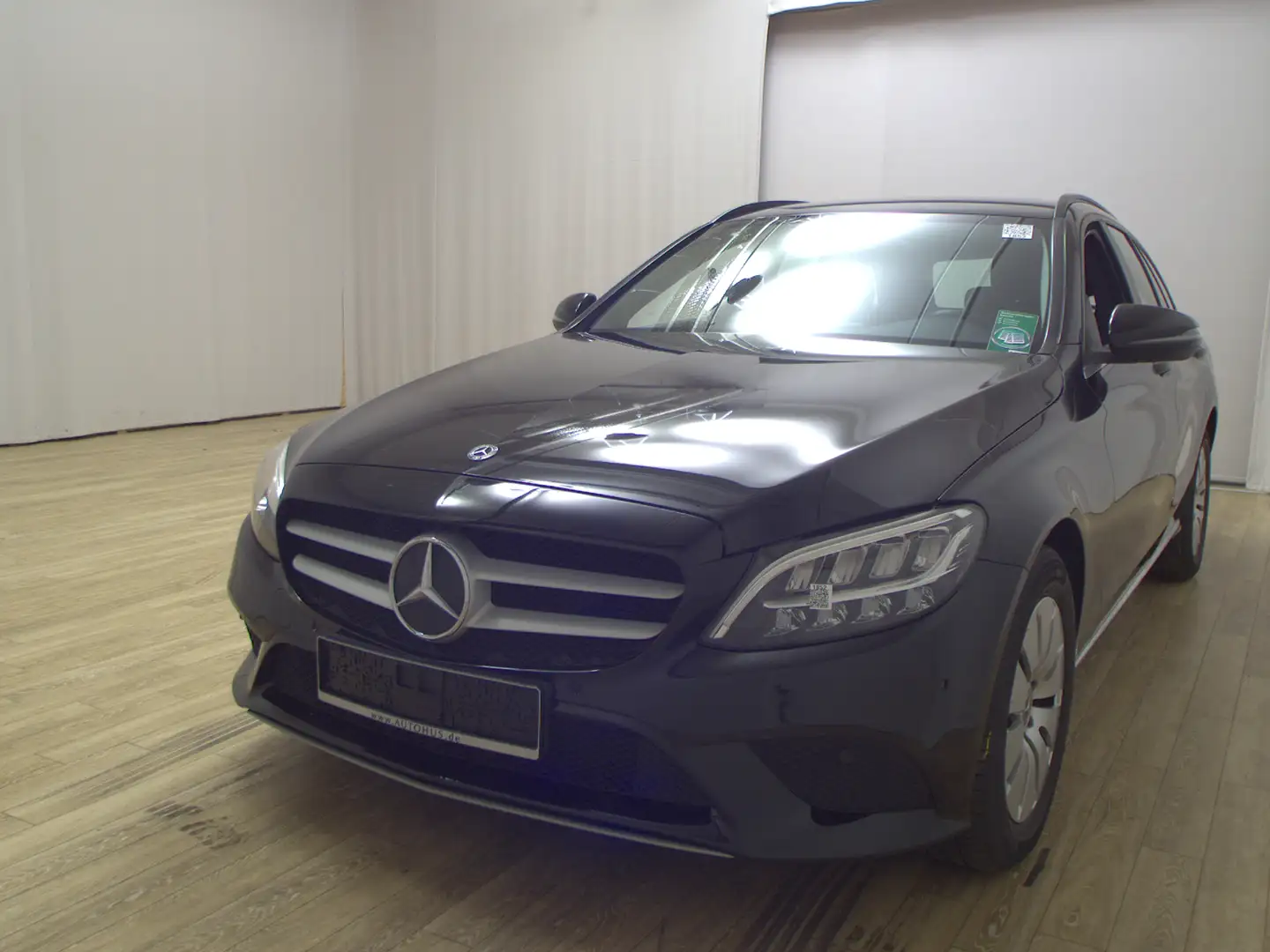 Mercedes-Benz C 200 T d T AHK Navi LED KeyLess Memory AUT SHZ Schwarz - 2