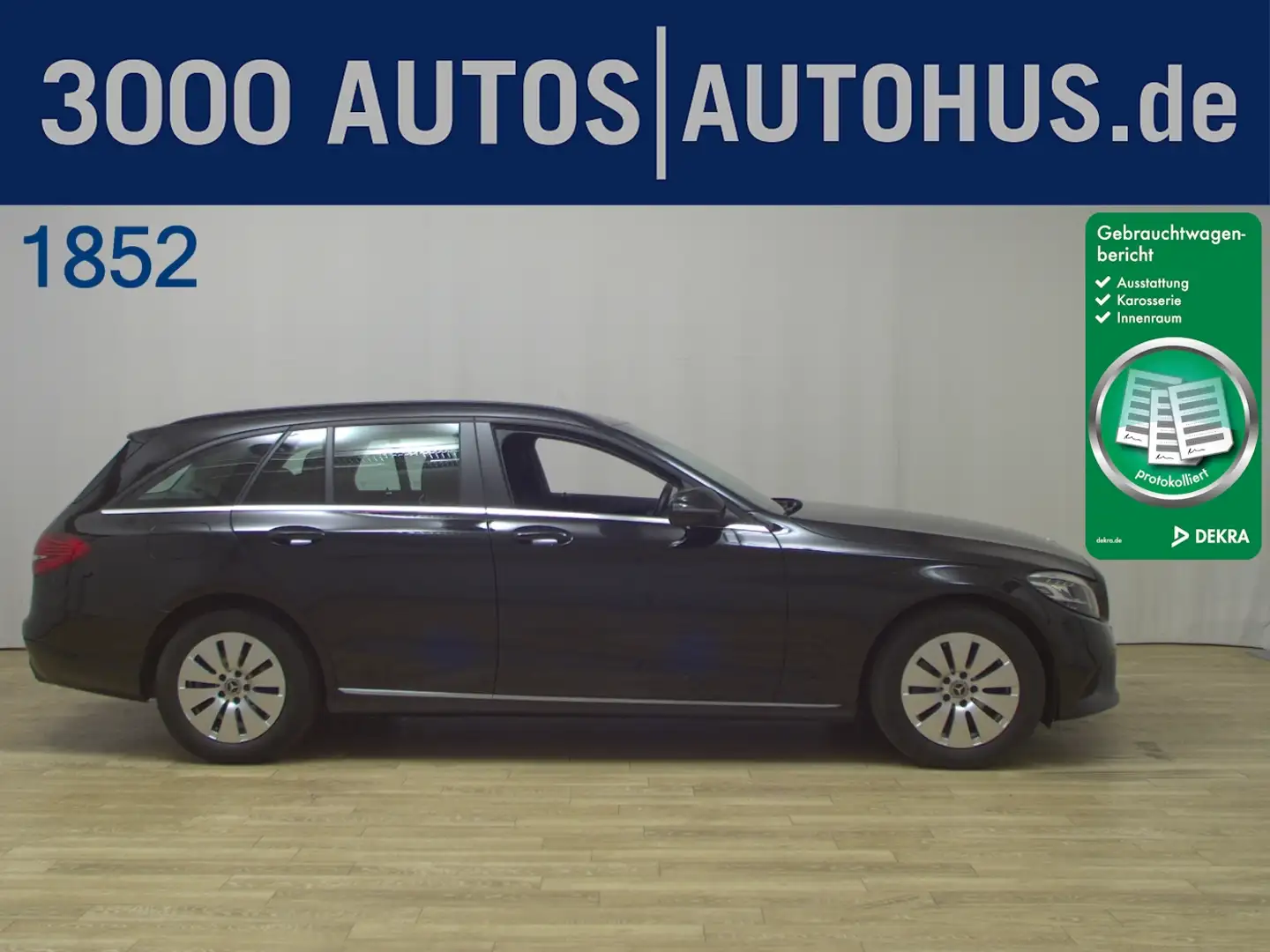 Mercedes-Benz C 200 T d T AHK Navi LED KeyLess Memory AUT SHZ Schwarz - 1