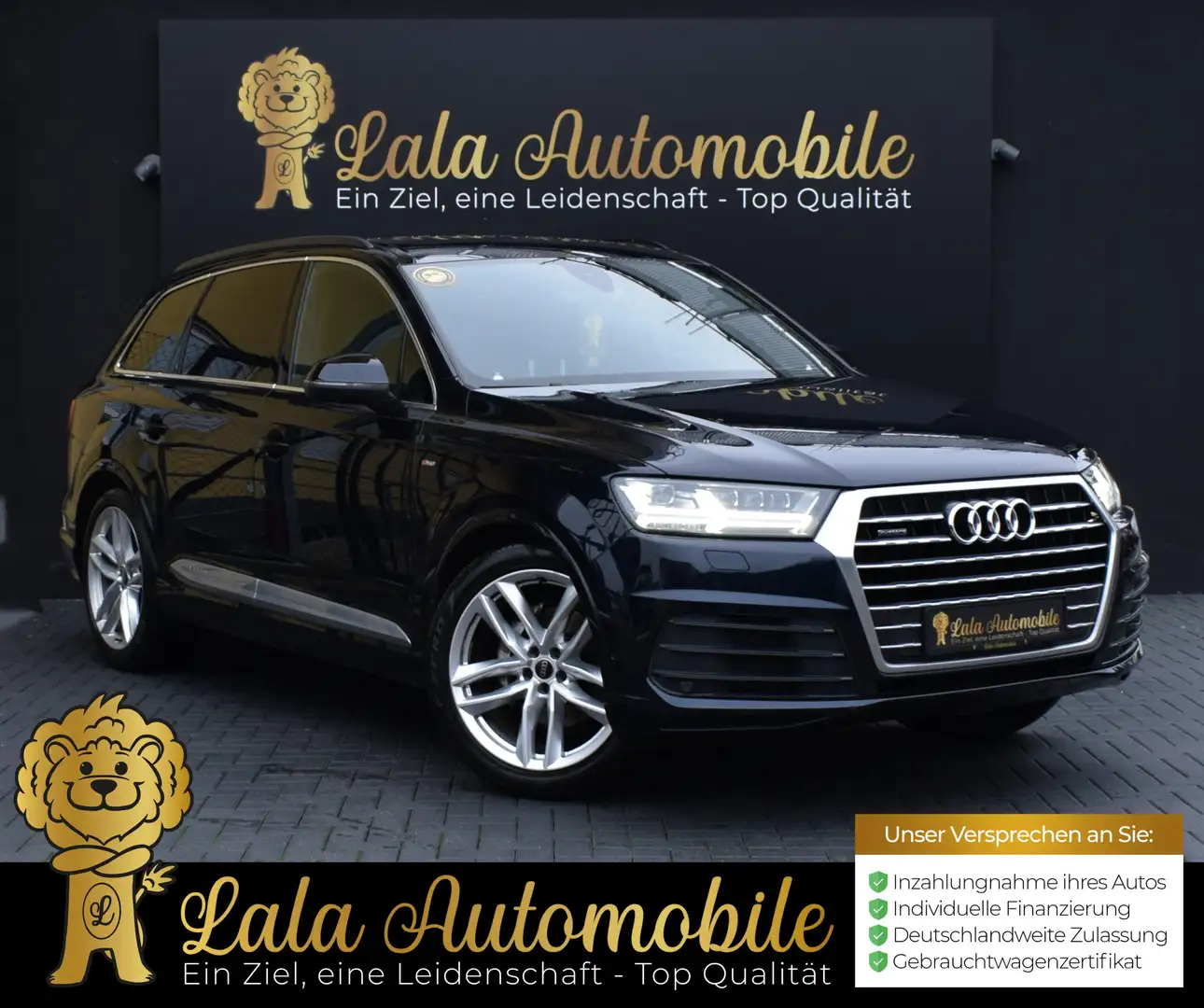 Audi Q7 3.0 TDI Quattro S-LINE MATRIX B&O PANO MEMORY Blau - 1
