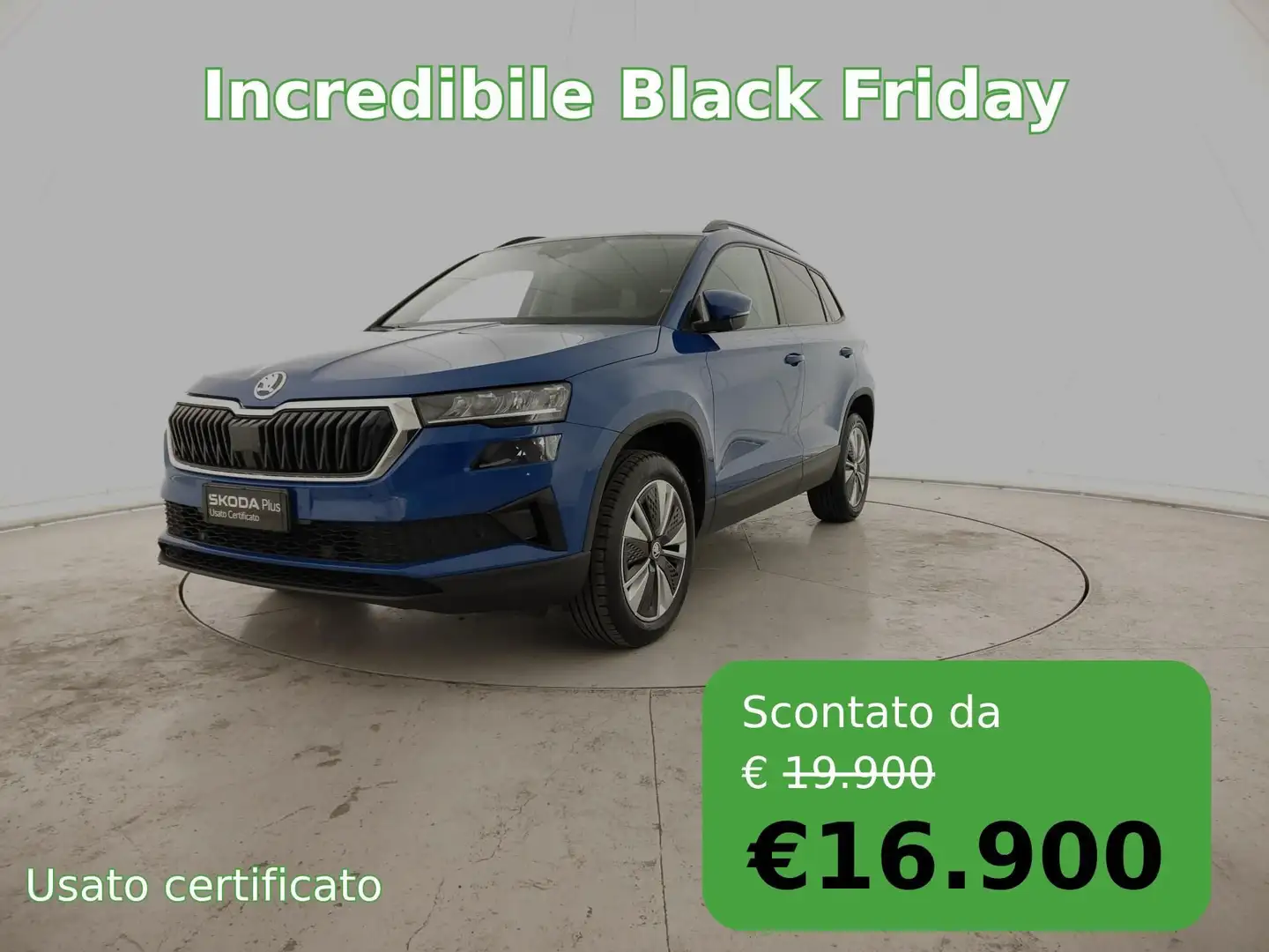Skoda Karoq Karoq 1.0 TSI 110 CV Ambition Blauw - 1
