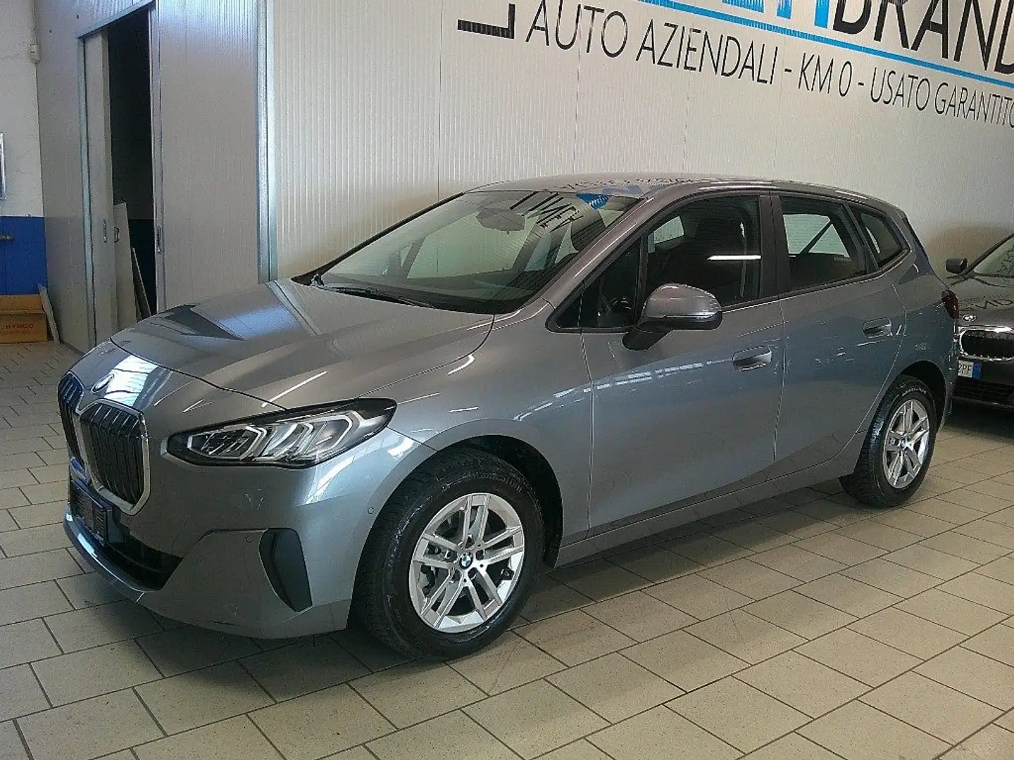 BMW 218 d Active Tourer Navi Led Telecamera Garnazia 24M Grigio - 1