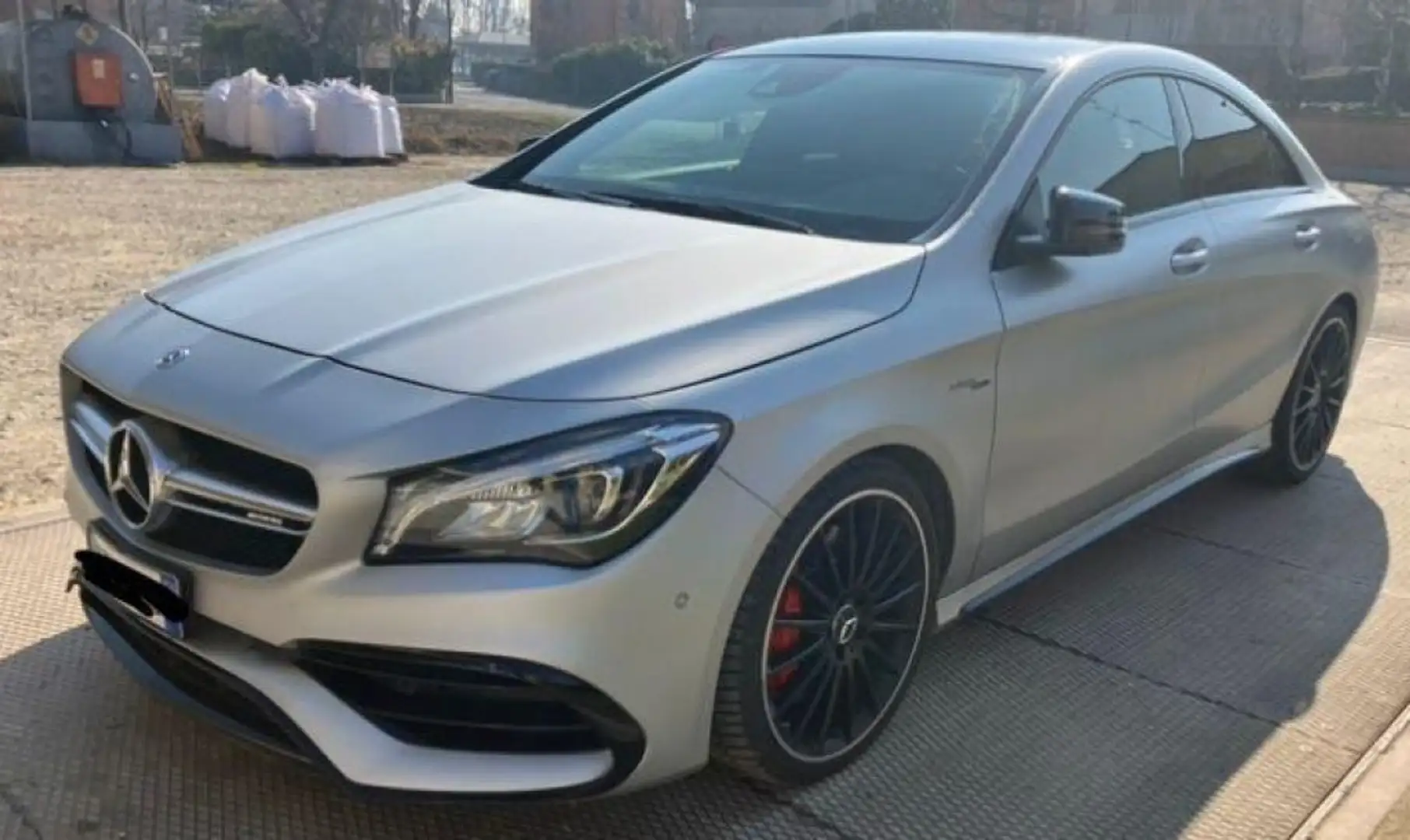 Mercedes-Benz CLA 45 AMG 4Matic PANORAMA NAVI PDC Grigio - 2