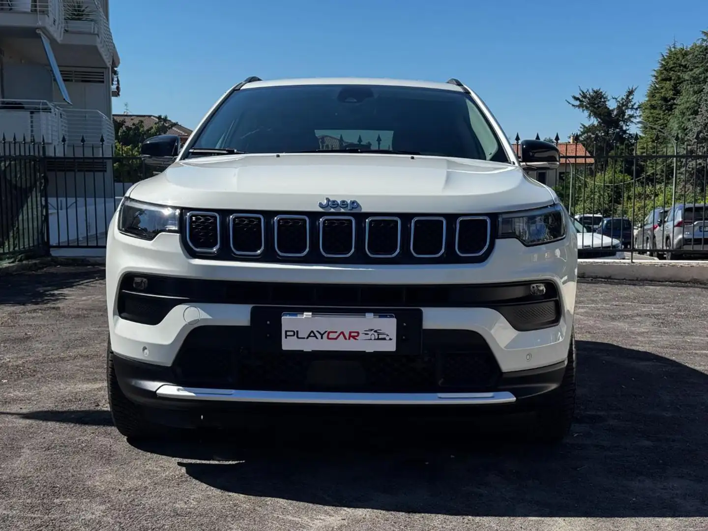 Jeep Compass 1.3 TURBO T4 190CV PHEV 4XE LIMITED+NAV+PELLE+MY22 Bianco - 2