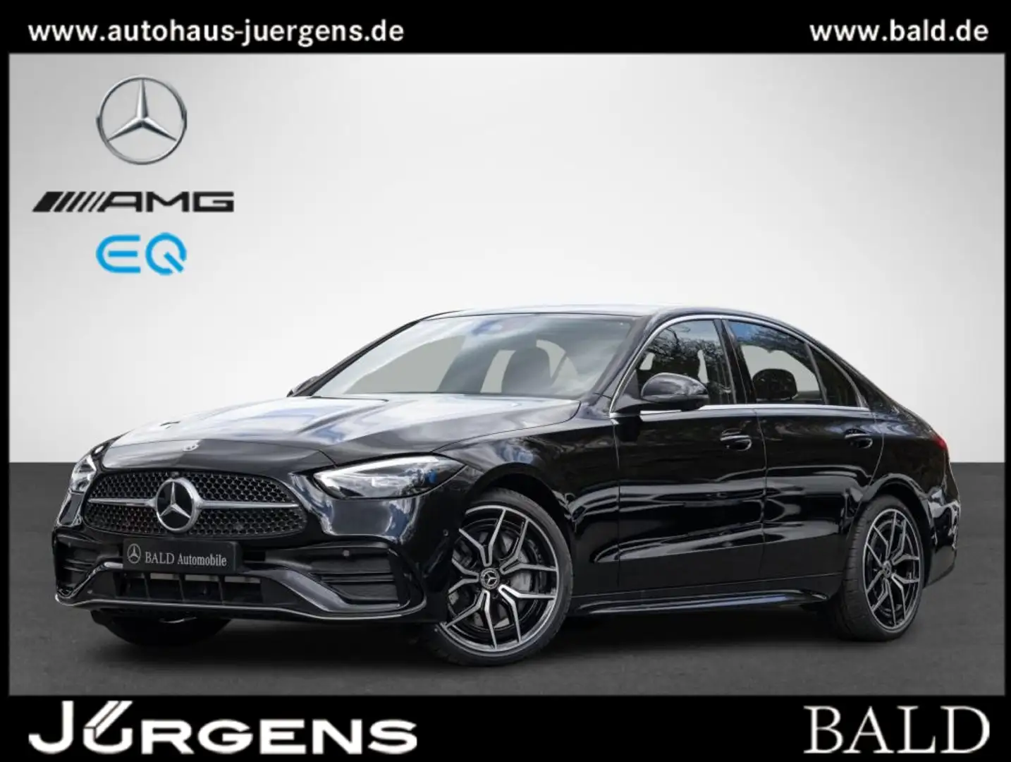 Mercedes-Benz C 200 AMG/Wide/Digital/Pano/360/Memo/Totw/19" crna - 1