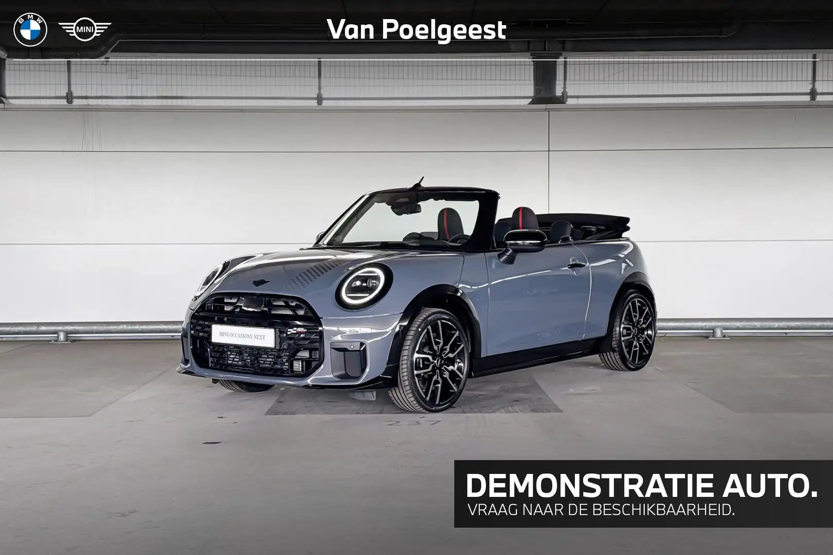 MINI Cooper C Cabrio 2.0 John Cooper Works M | Pakket M Gris - 1