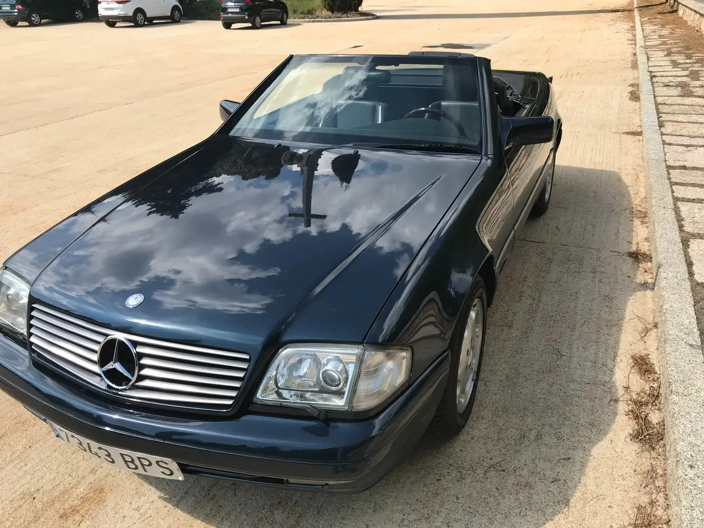 Mercedes-Benz SL 500 Niebieski - 1