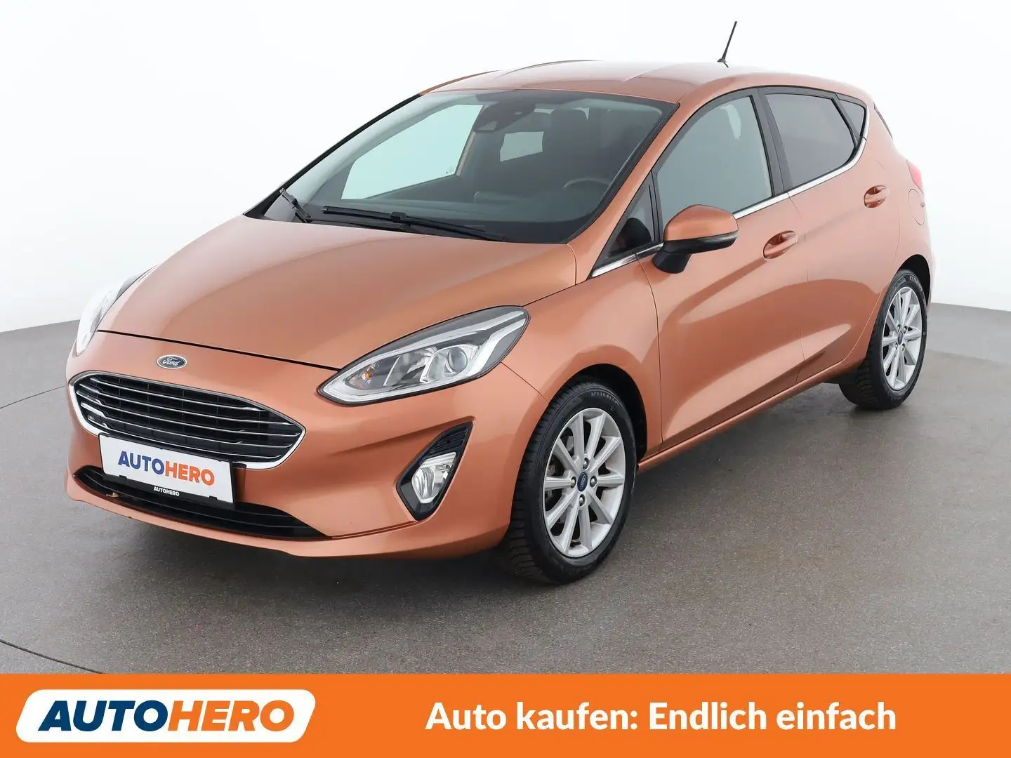 Ford Fiesta 1.5 TDCi Titanium Orange - 1