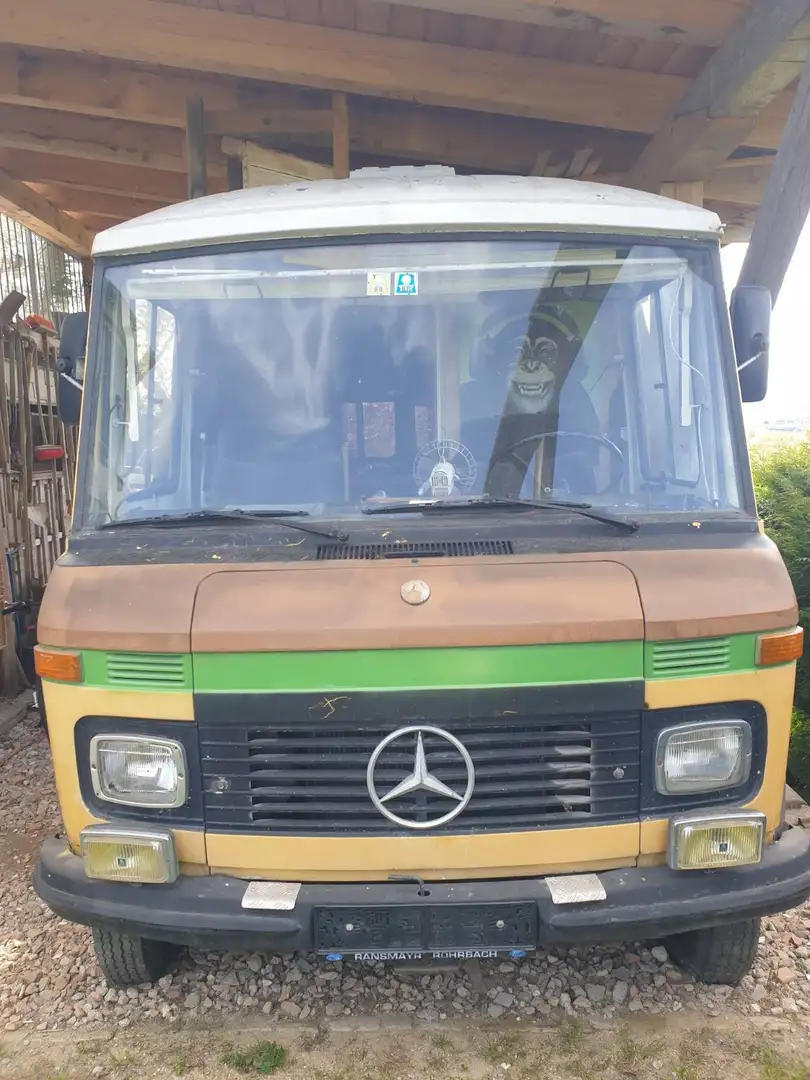 Mercedes-Benz T2 L 508 D35 Wohnmobil Gelb - 1