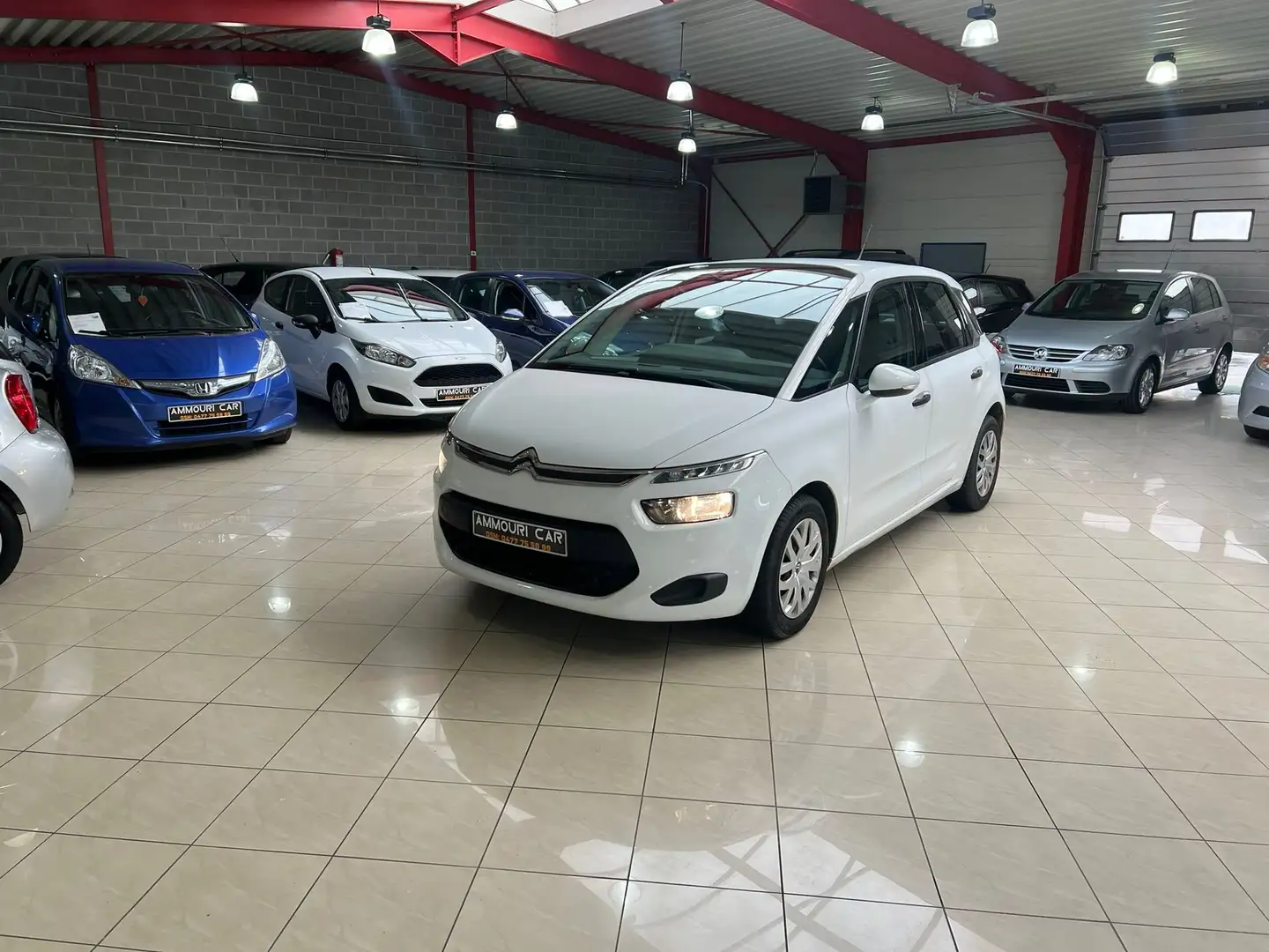 Citroen C4 Picasso PureTech 130 Stop&Start Seduction Blanc - 1
