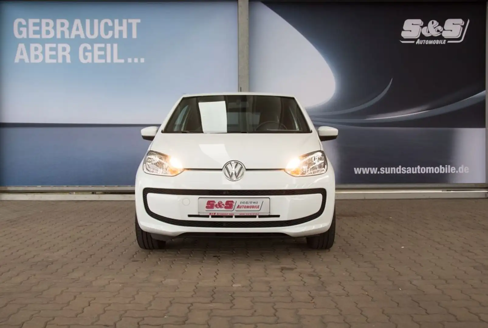 Volkswagen up! club up! 1.0 KLIMA/ALU/SPORT PAKET/ Weiß - 2
