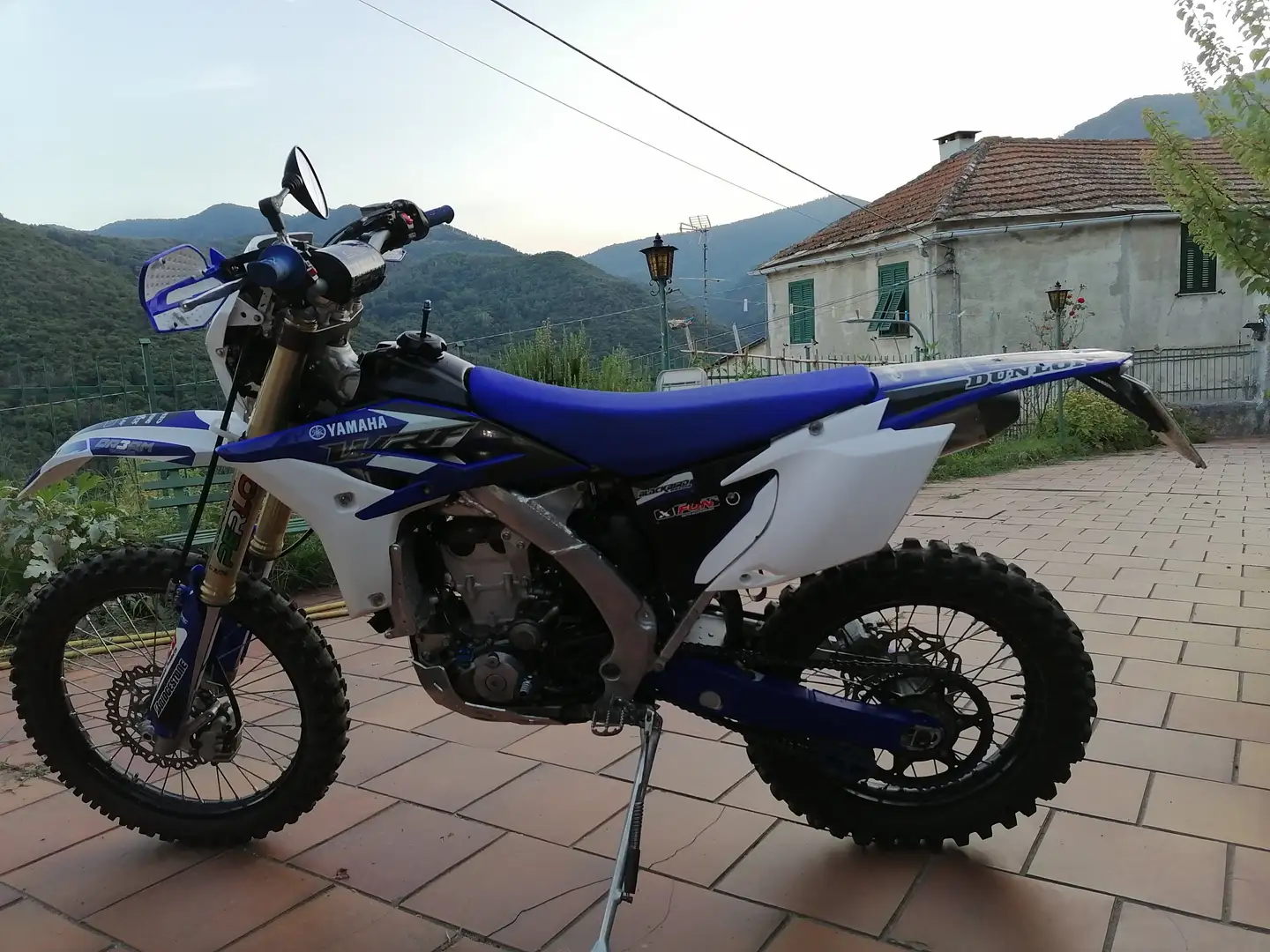 Yamaha WR 450 F Blauw - 2
