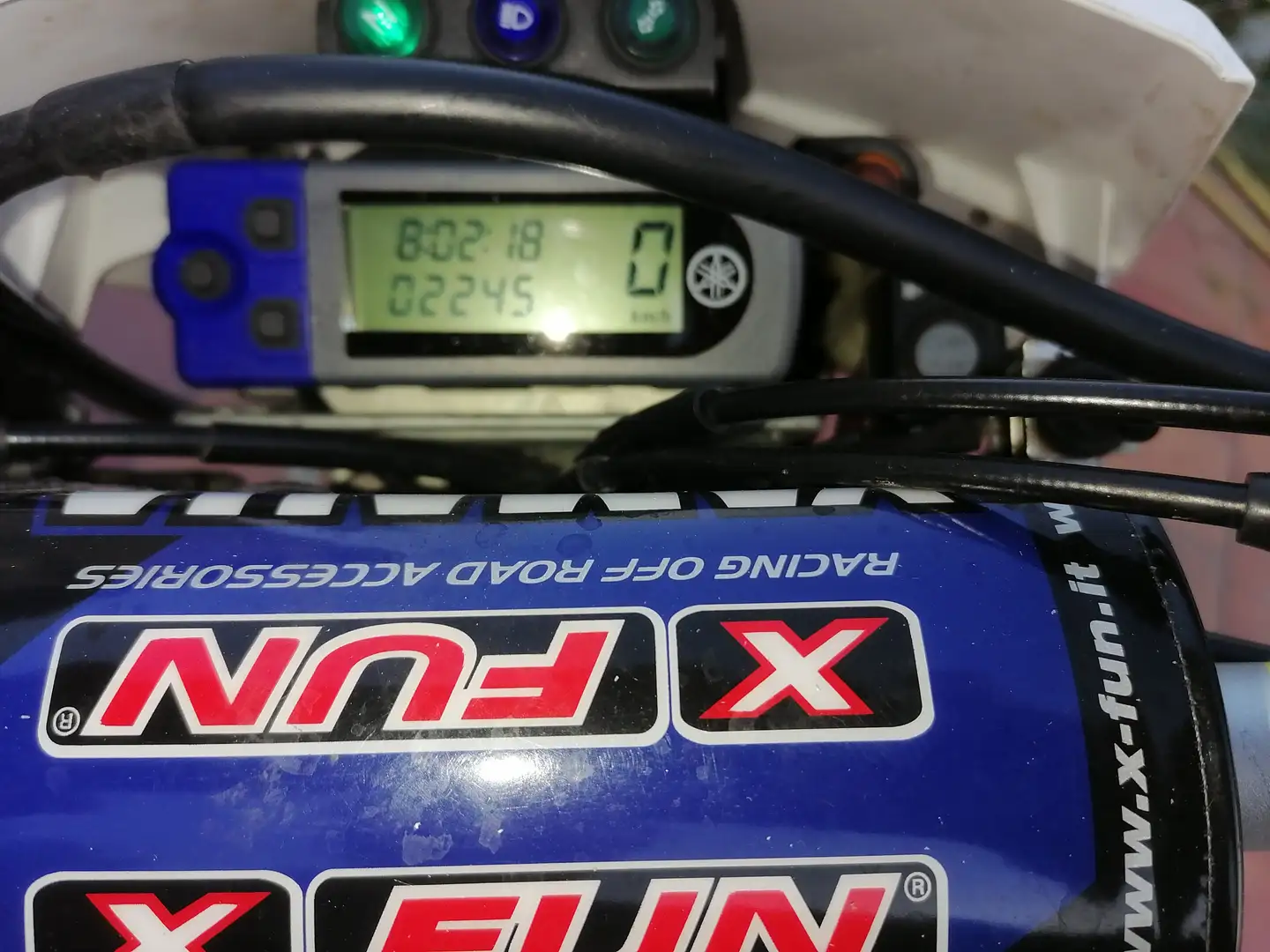 Yamaha WR 450 F Azul - 1