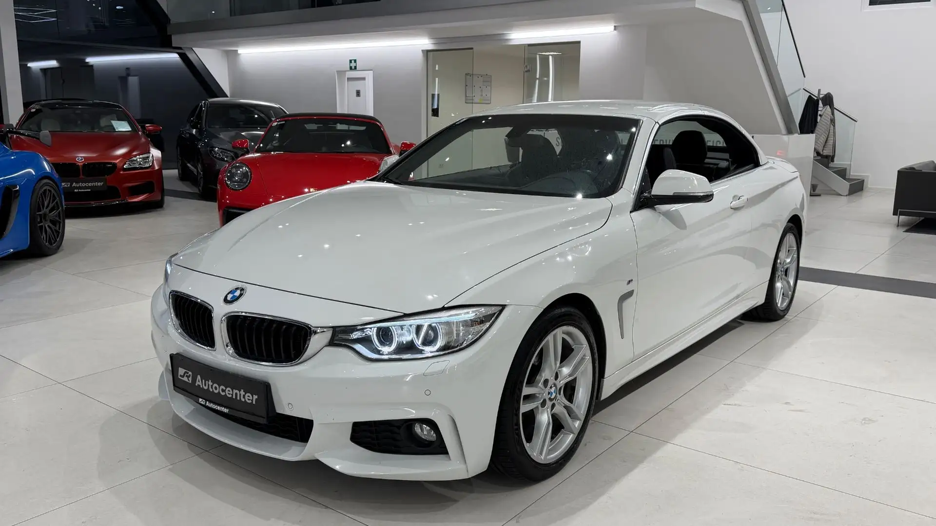 BMW 420 4er-Reihe Cabrio Diesel (F33)  Cabrio M Sport Aut. Weiß - 1