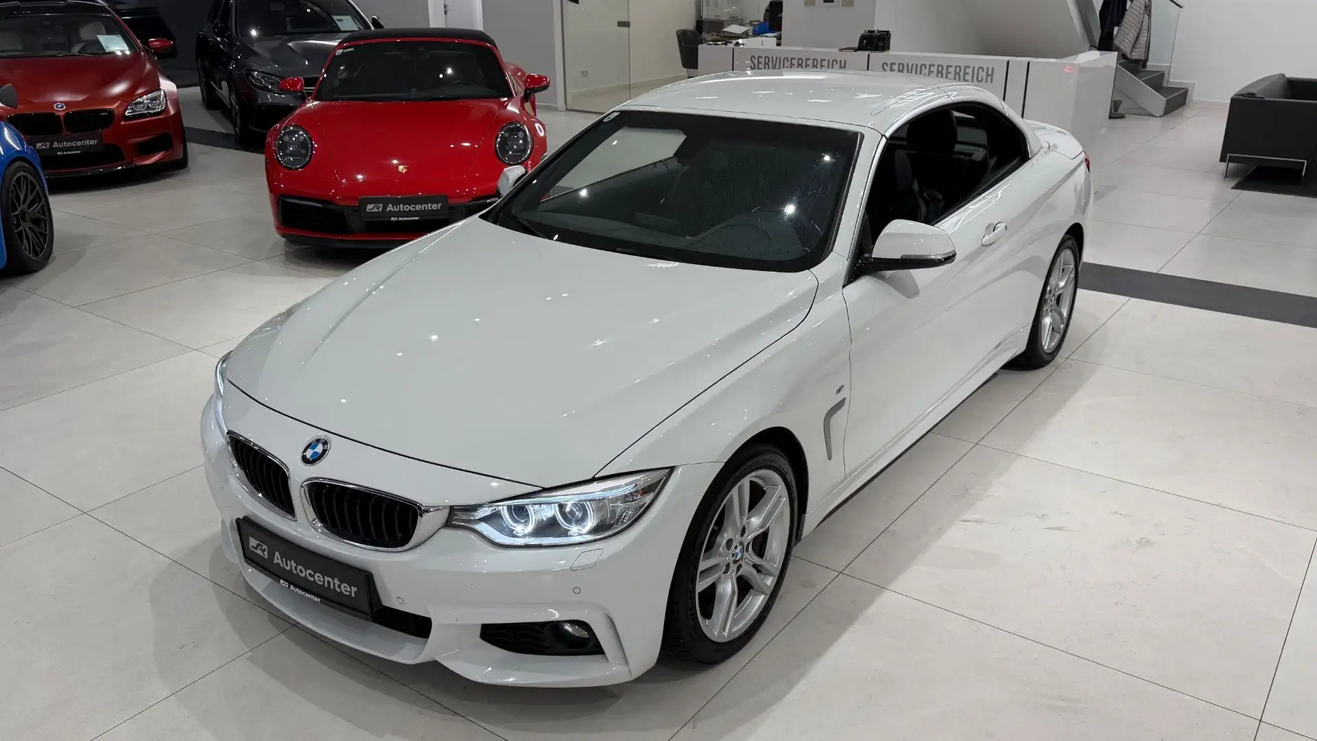 BMW 420 4er-Reihe Cabrio Diesel (F33)  Cabrio M Sport Aut. Weiß - 2