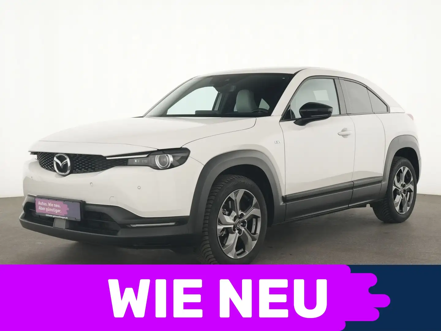 Mazda MX-30 Monatlich ab € 99,- ohne Anzahlung Weiß - 1