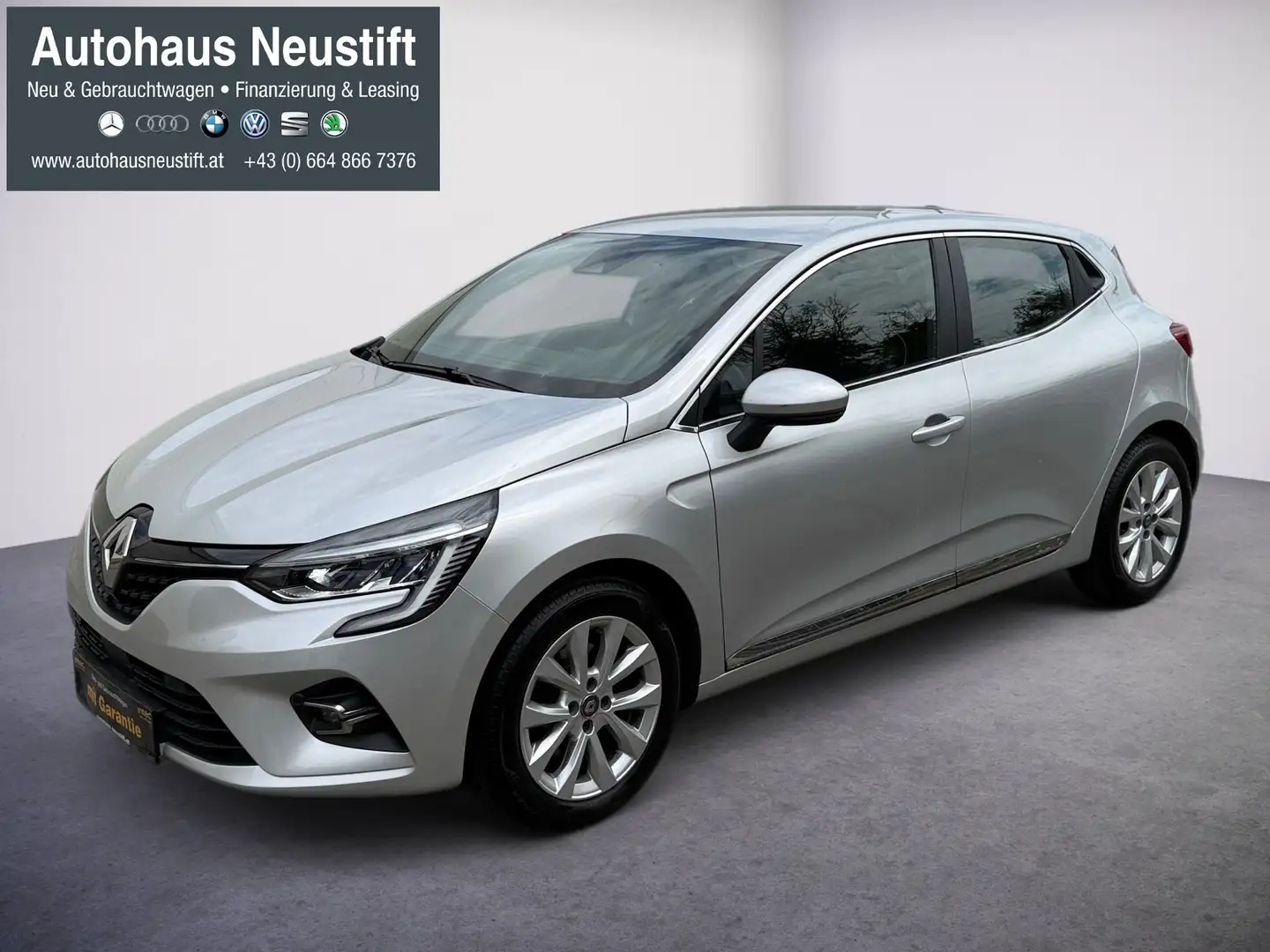 Renault Clio 1.3 TCe Intens *MwSt. ausweisbar* Top- Austattung* Silber - 1