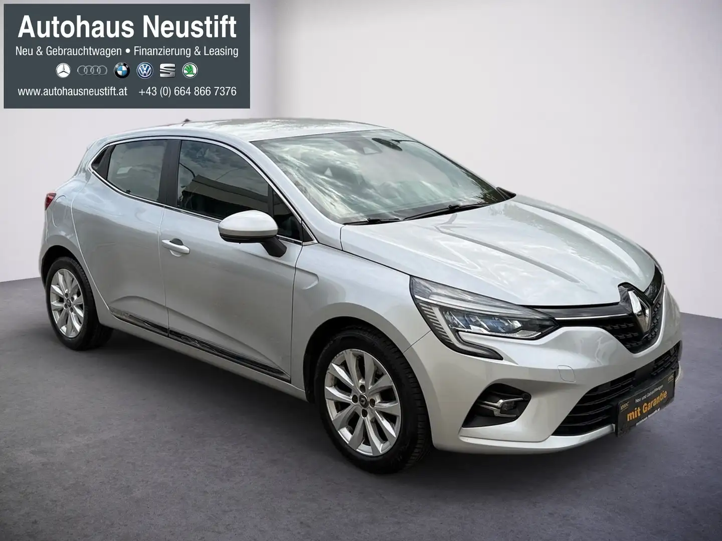 Renault Clio 1.3 TCe Intens *MwSt. ausweisbar* Top- Austattung* Silber - 2