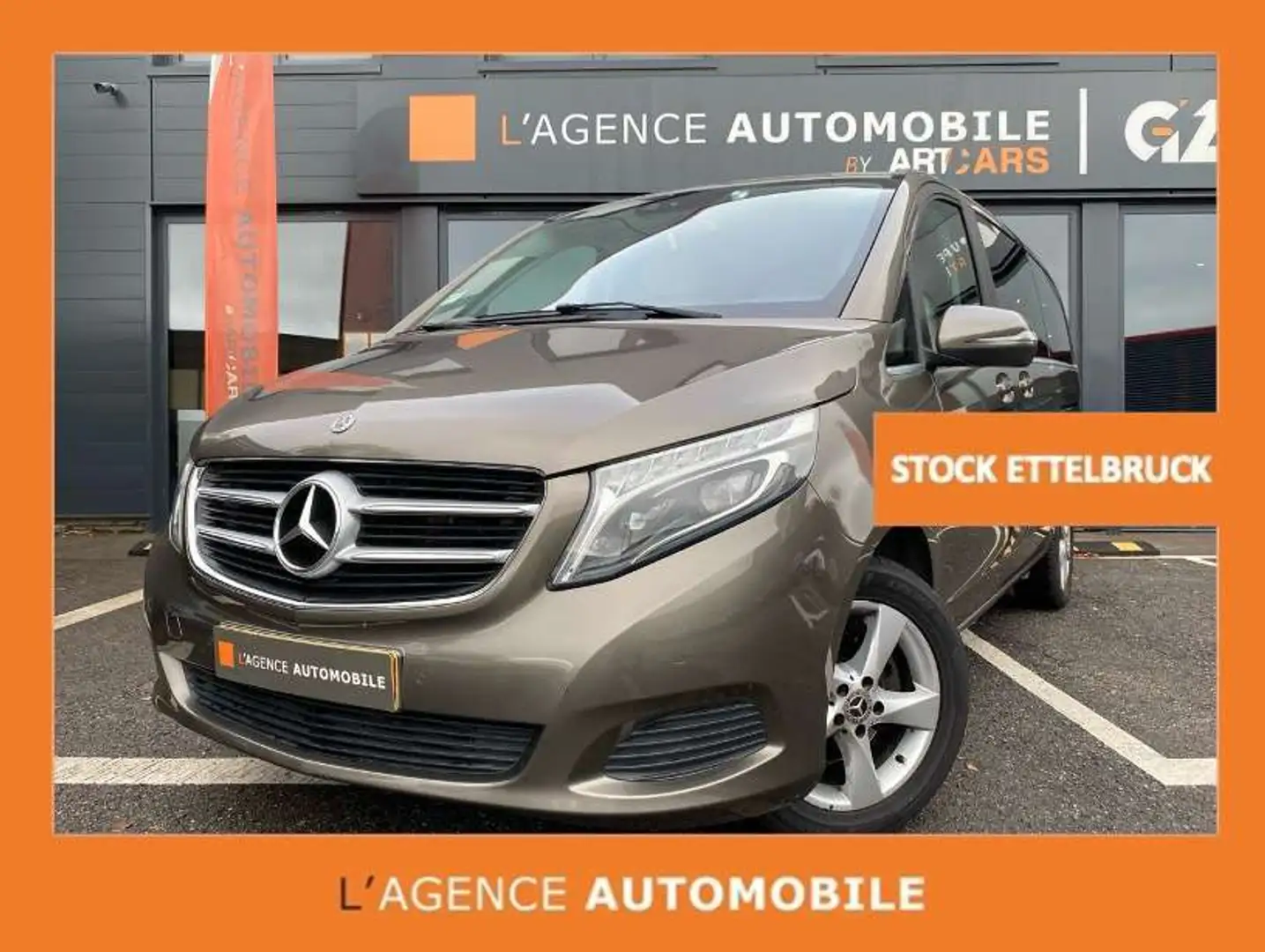 Mercedes-Benz V 220 Classe  Long  d 7G-TRONIC PLUS Noir - 1