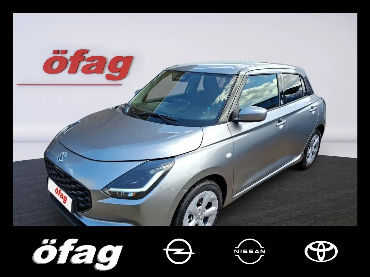 Suzuki Swift 1.2 Hybrid Shine LED+Navi+SHZ+Kam.+KeyLess Silber - 1