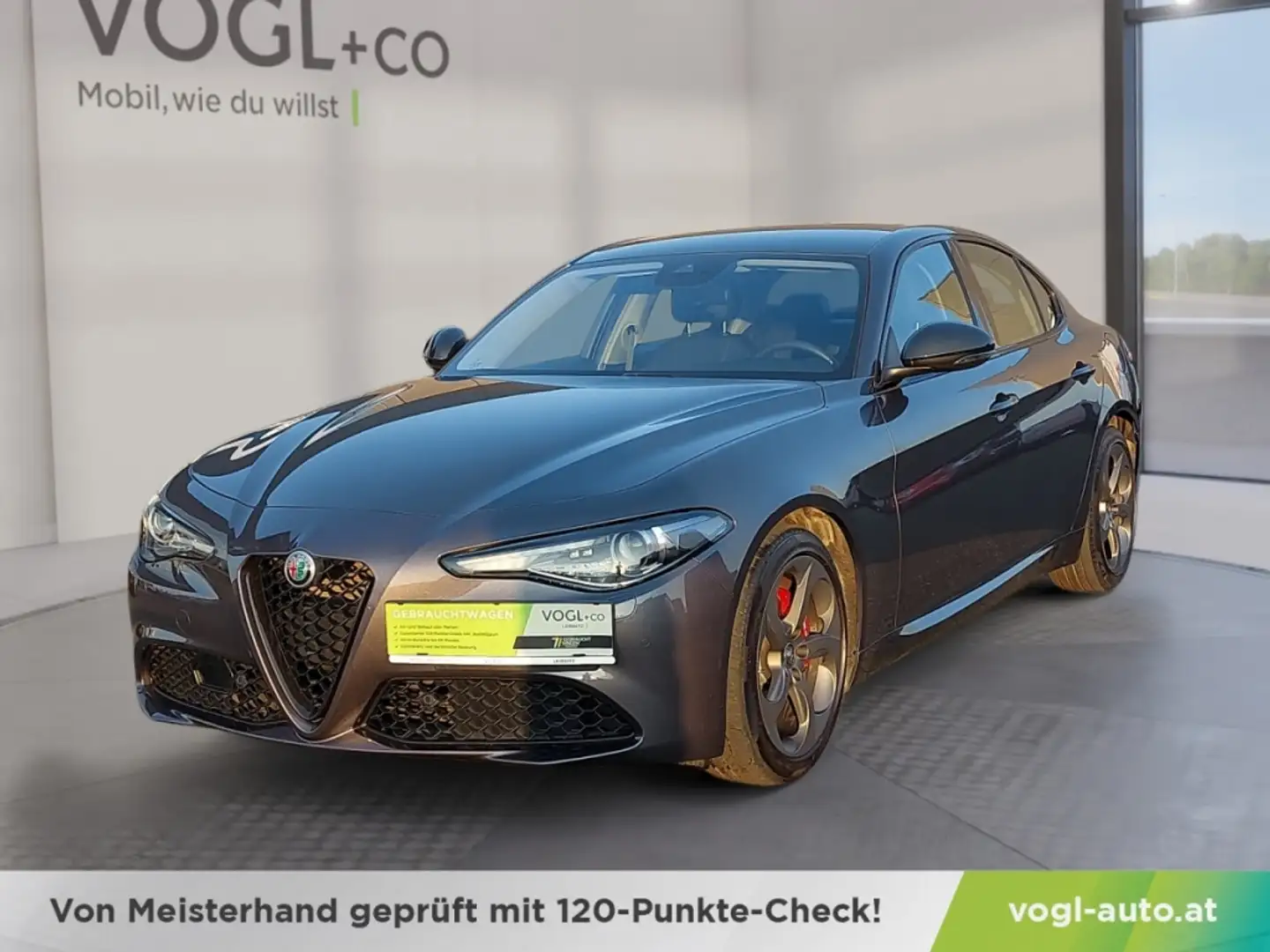 Alfa Romeo Giulia B-Tech 2,2 Diesel 160 RWD Grau - 1
