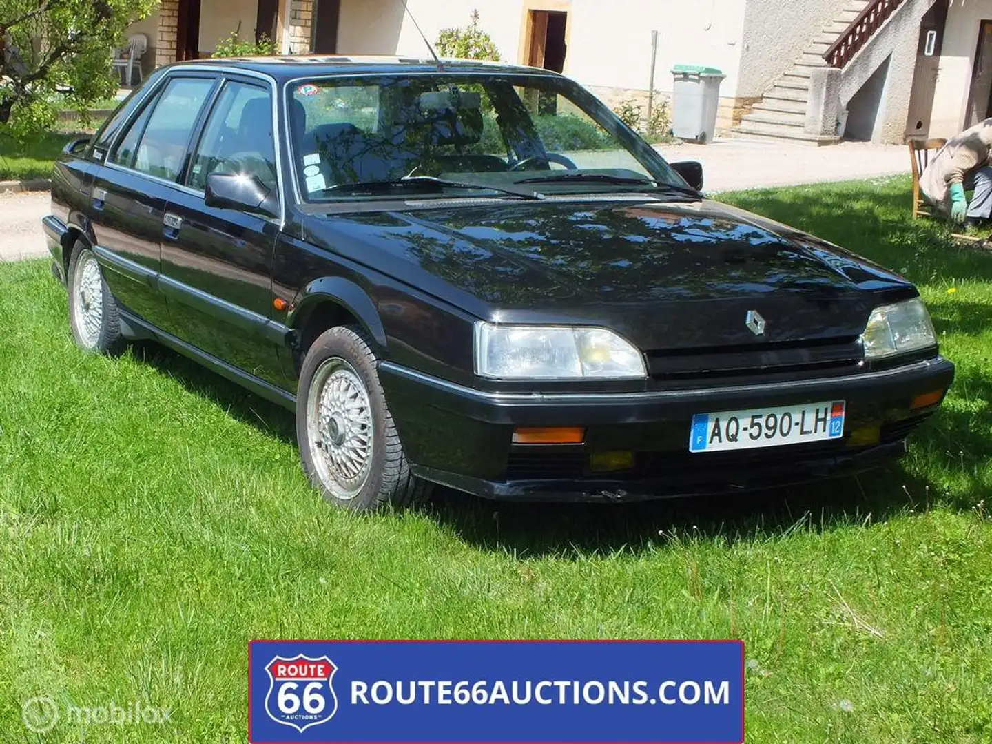 Renault 25 V6 Turbo Baccara | 1991 | Route 66 Auctions Noir - 1