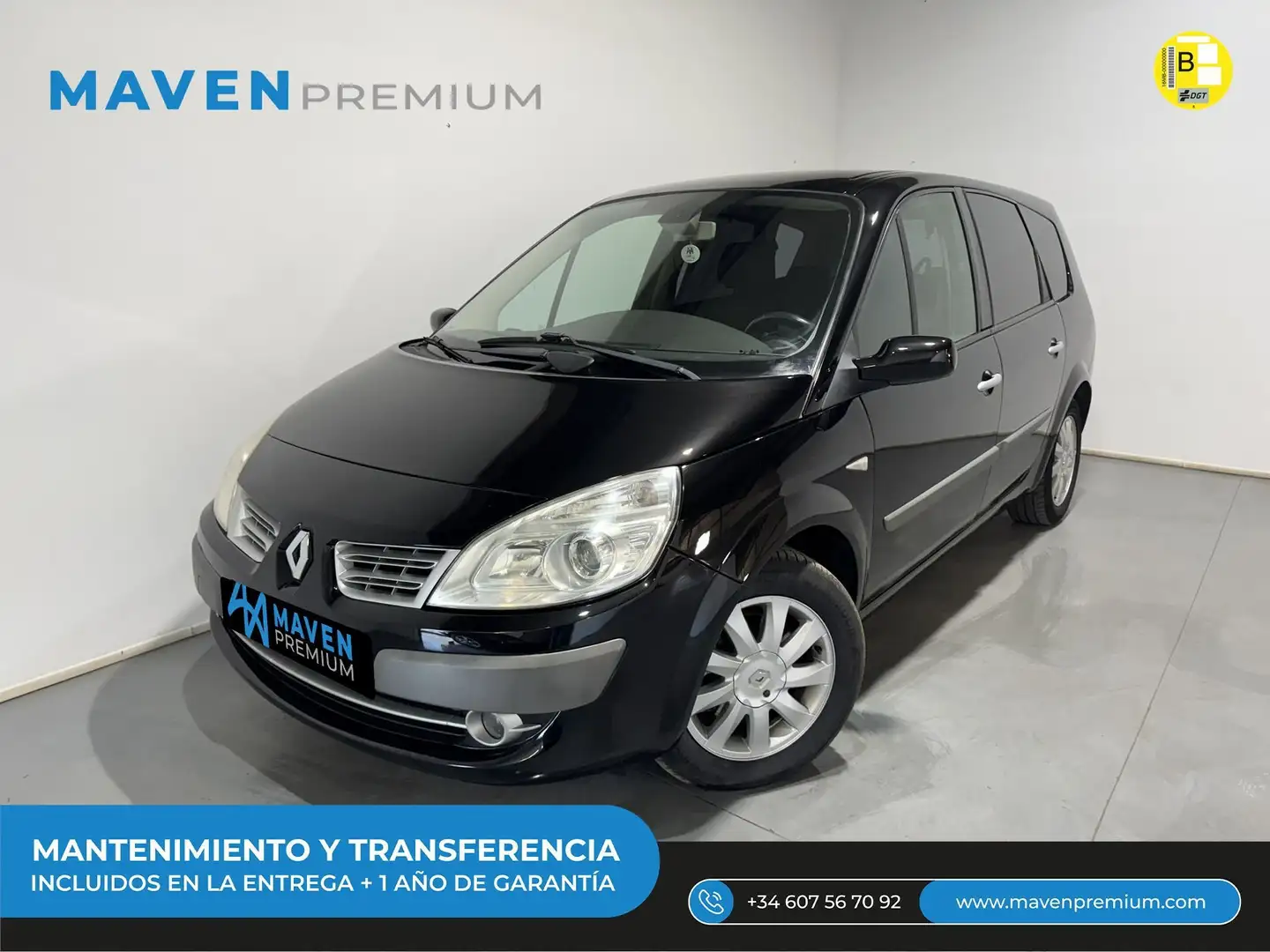 Renault Grand Scenic 1.5DCI Dynamique Schwarz - 1