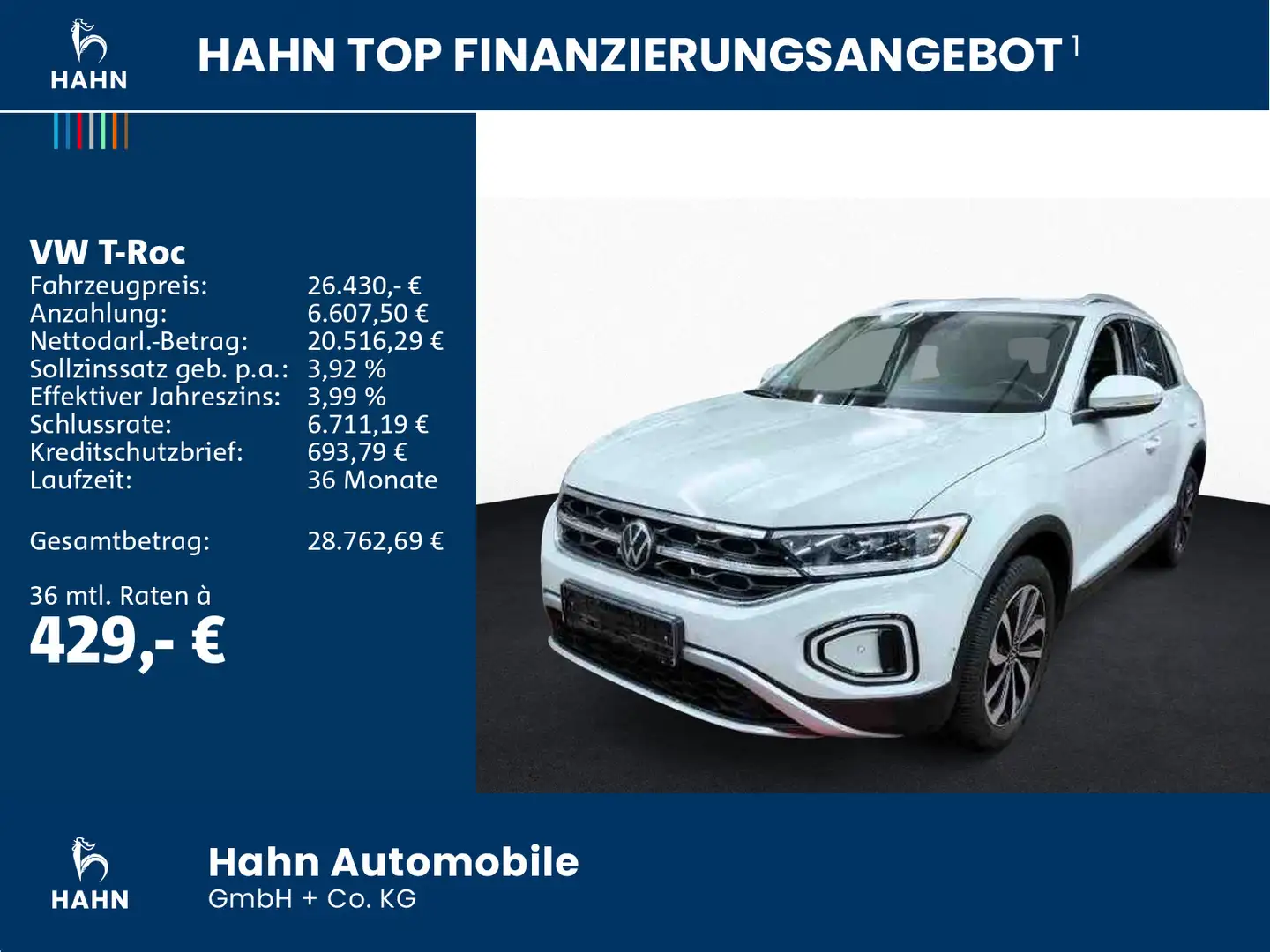 Volkswagen T-Roc 1.5TSI DSG Style ACC AHK Cam Matrix Navi Grau - 2