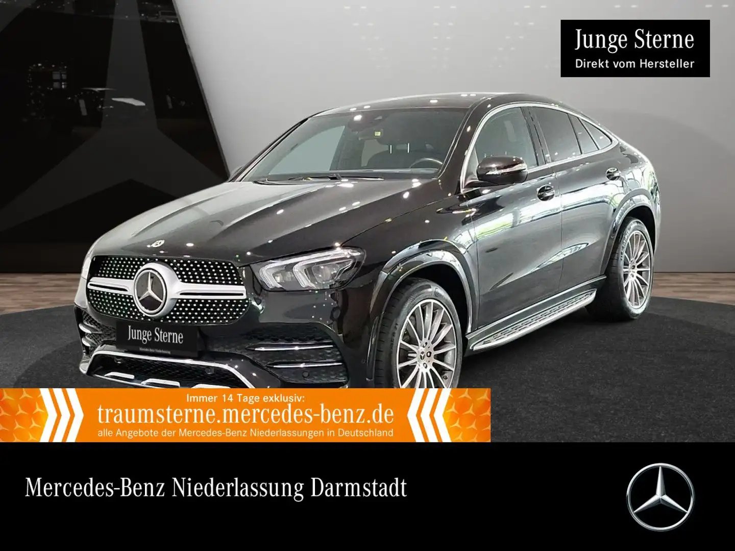 Mercedes-Benz GLE 400 d Coupé 4M AMG+PANO+360+AHK+MULTIBEAM+21" Noir - 1