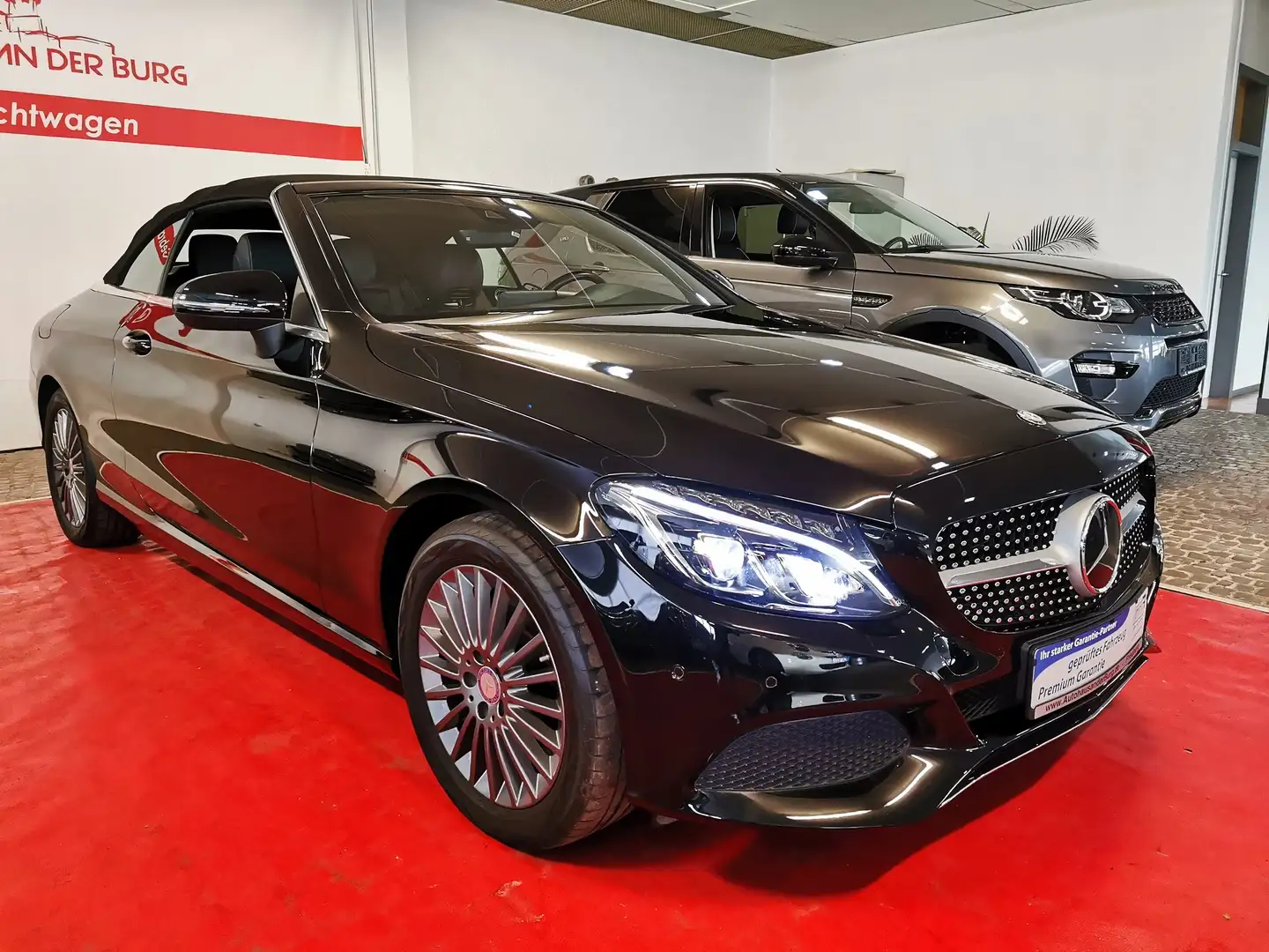 Mercedes-Benz C 180 Cabrio *2. Hd + LED + Sport + CD-Spieler Nero - 1