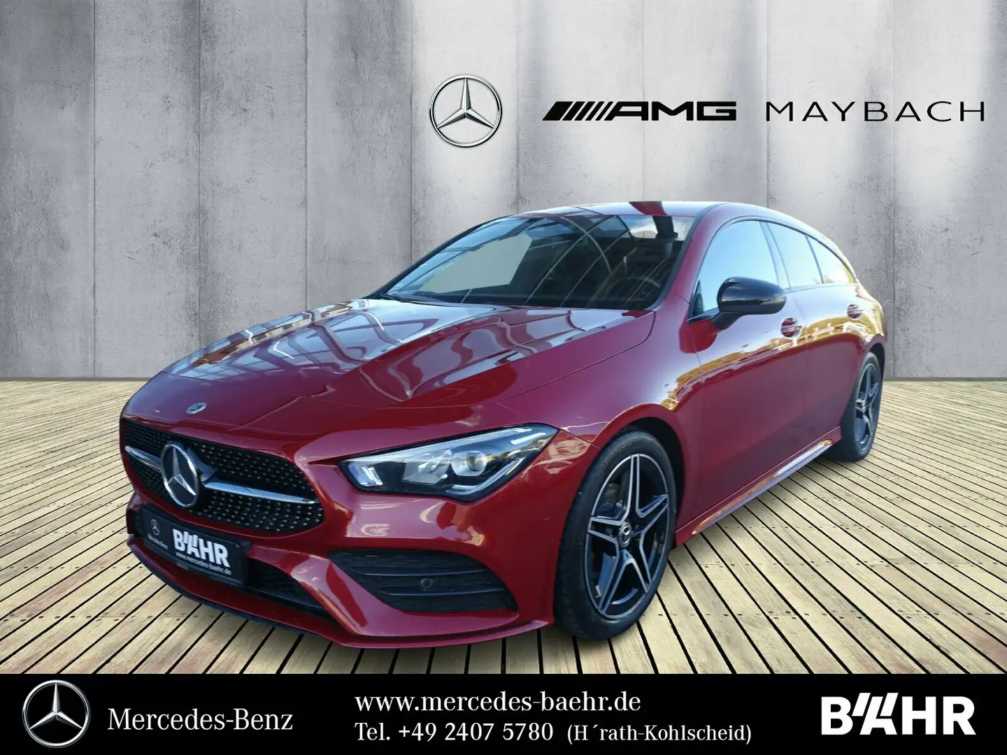 Mercedes-Benz CLA 180 CLA 180 SB AMG/Verkauf nur an Gewerbe/MBUX/LED Rouge - 1