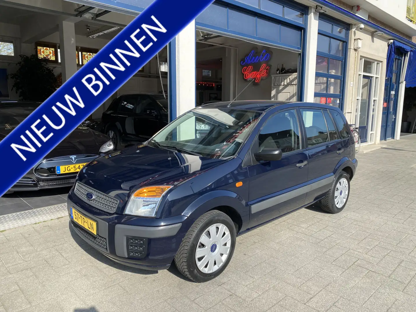 Ford Fusion 1.4-16V Champion AIRCO/NAP/NETTE STAAT Blauw - 1