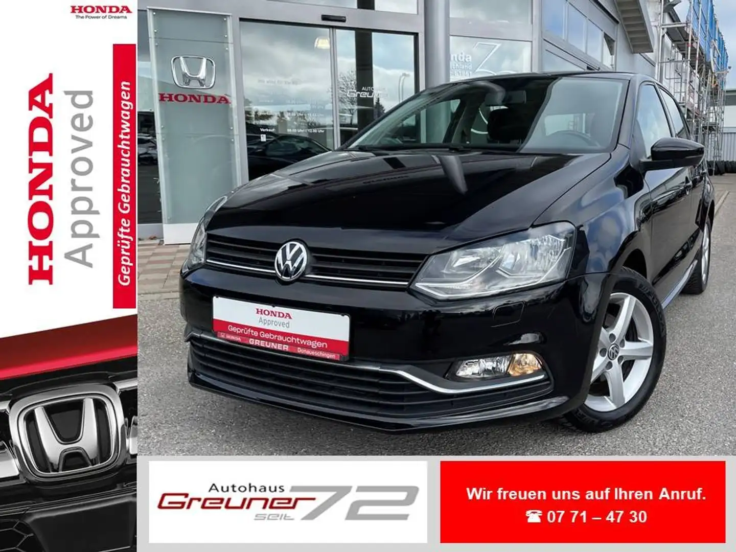 Volkswagen Polo Polo 1.2 TSI Blue Motion Technology Comfortline Schwarz - 1