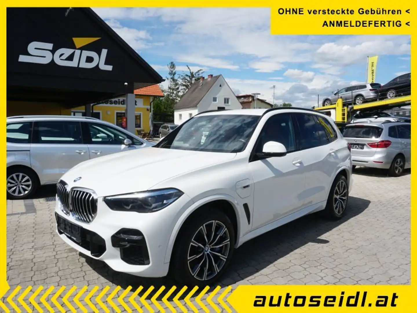 BMW X5 xDrive 45e PHEV Aut. *M-SPORT+AHV* Weiß - 1