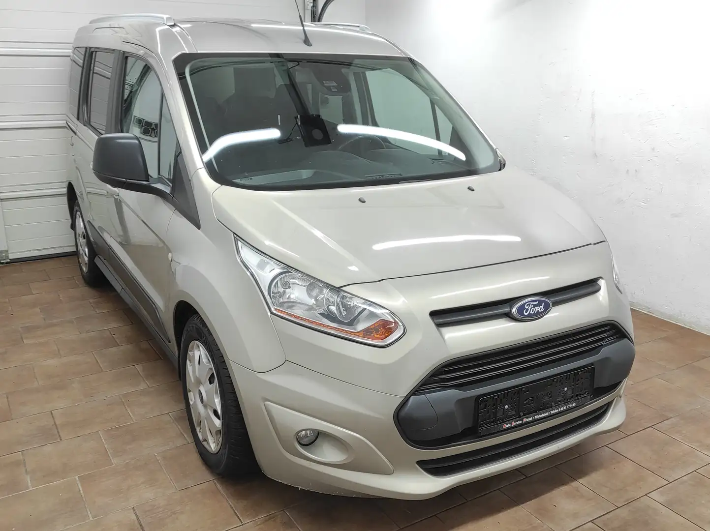 Ford Tourneo Connect 1.6 *TÜV NEU* KLIMAA SHZ EURO-5 ALLWETTER 6GANG Beige - 1