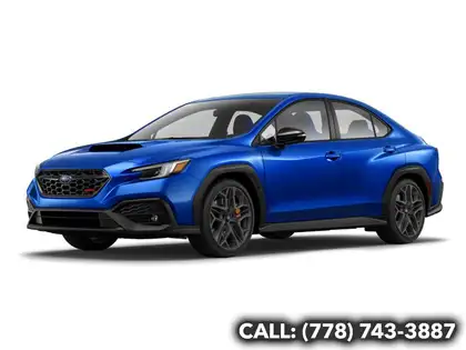Blue 2026 Subaru WRX Sedan All-Wheel Drive 6-Speed Manual