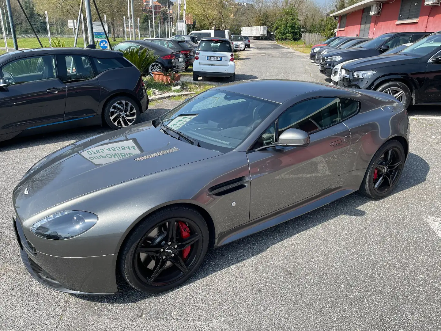 Aston Martin Vantage AMR 1/200 Esemplari km 13500 Italiana Ufficiale Grau - 1